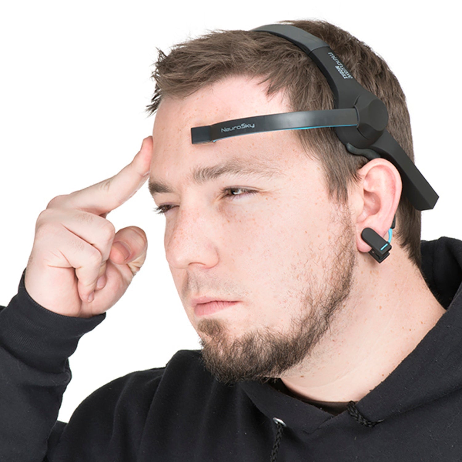 NeuroSky Mindwave Mobile EEG Headset for Real - Time Brainwave Monitoring