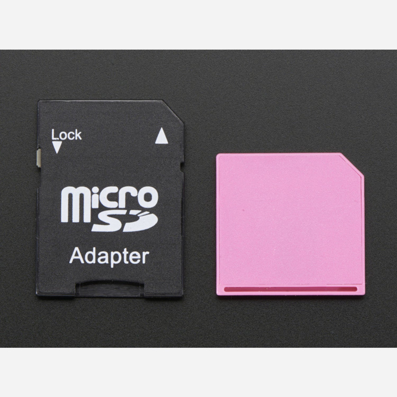 Pink Shortened microSD Card Adapter Suitable for Raspberry Pi and Macbooks - Ideal Storage Expansion Accessory