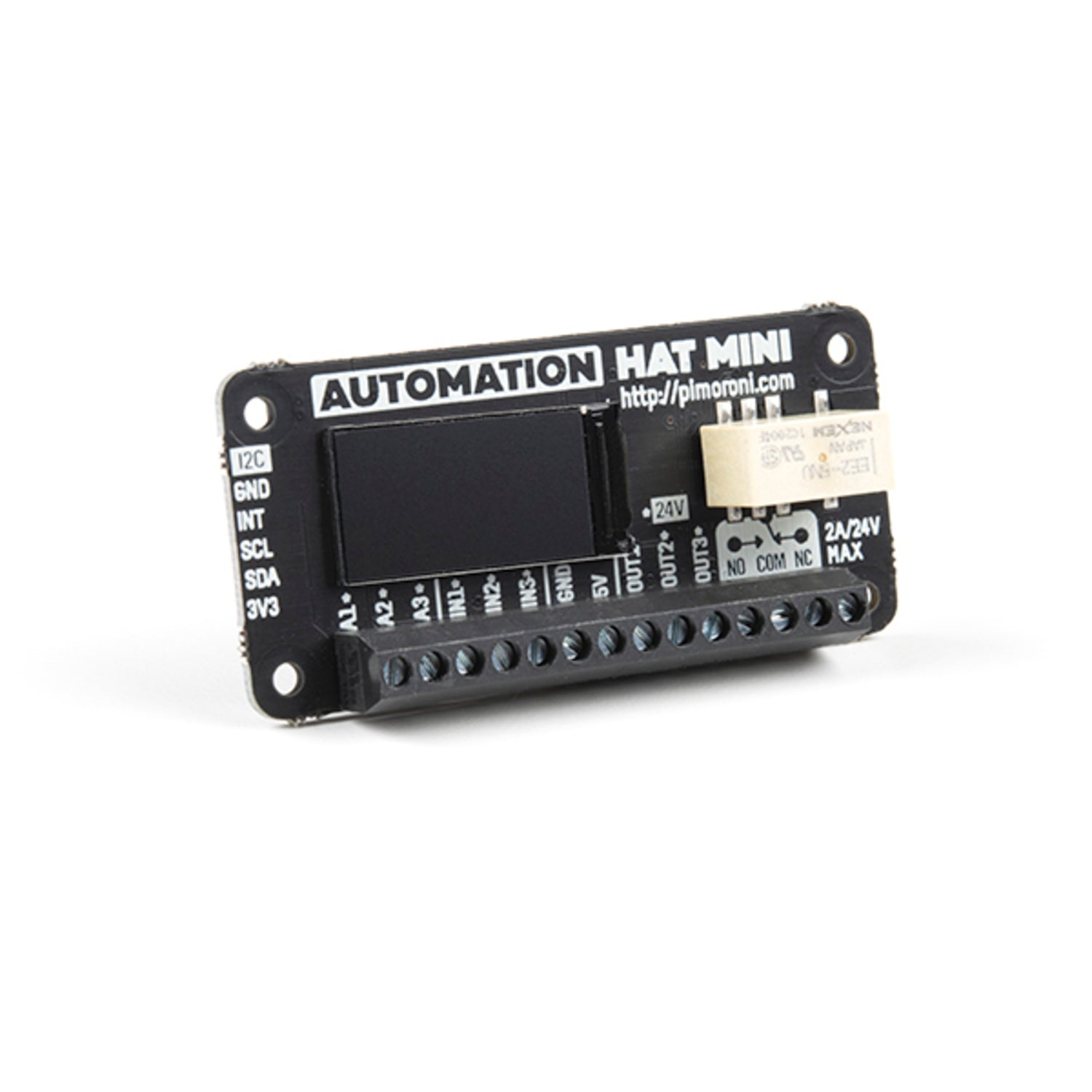 Pimoroni Mini Automation HAT for Diverse Home Automation Needs