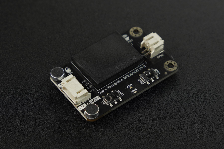 Gravity Offline Language Learning Voice Recognition Sensor with I2C & UART Compatibility for Arduino, Raspberry Pi, Python, and ESP32