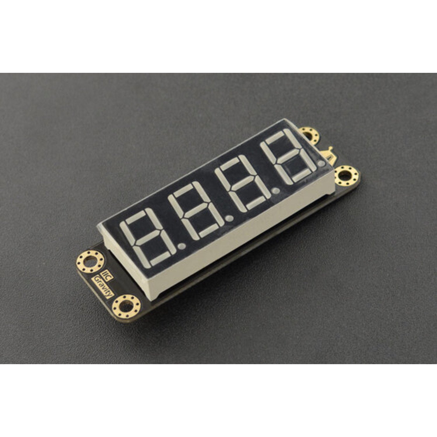 Red 4-Digit Digital LED Segment Display Module for Gravity Applications