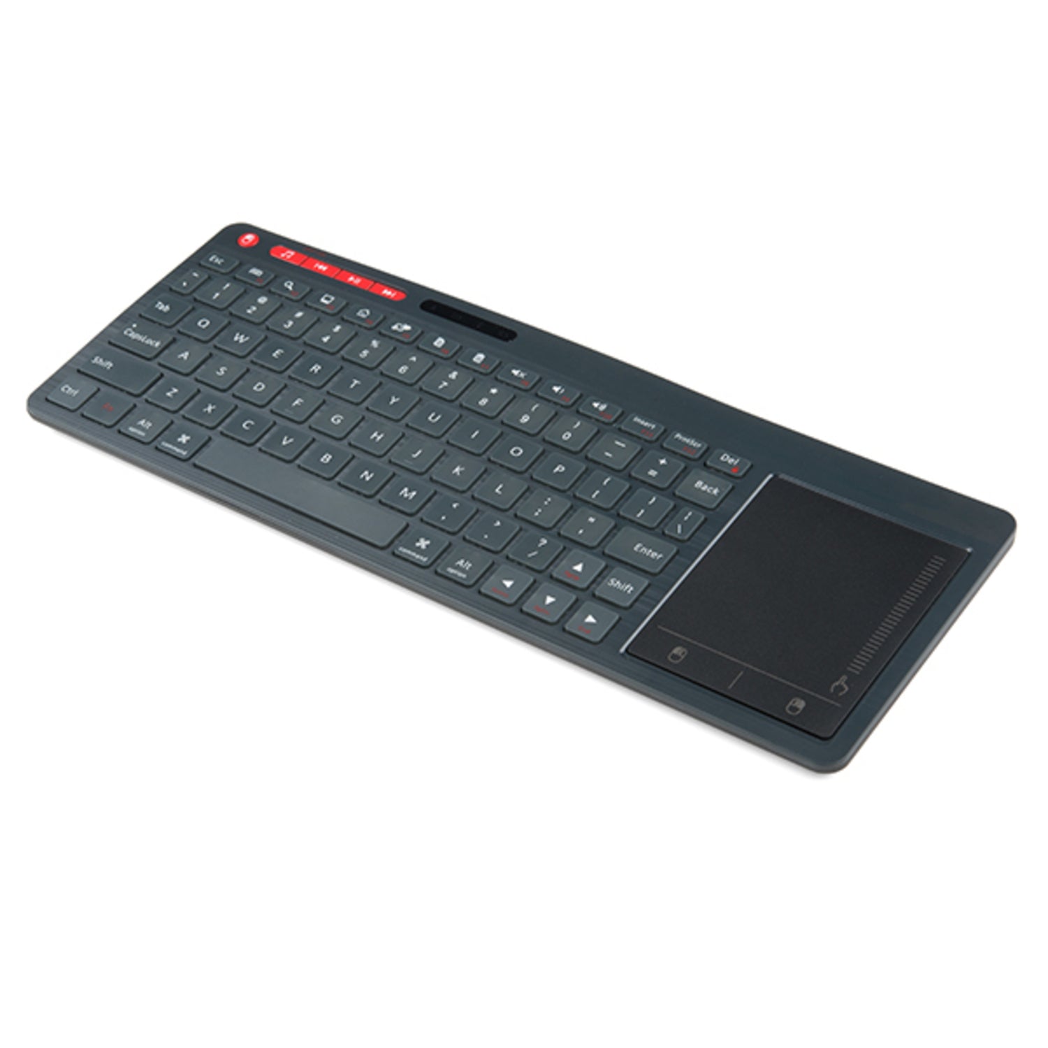 Advanced Multimedia Wireless Keyboard for Multiple Devices