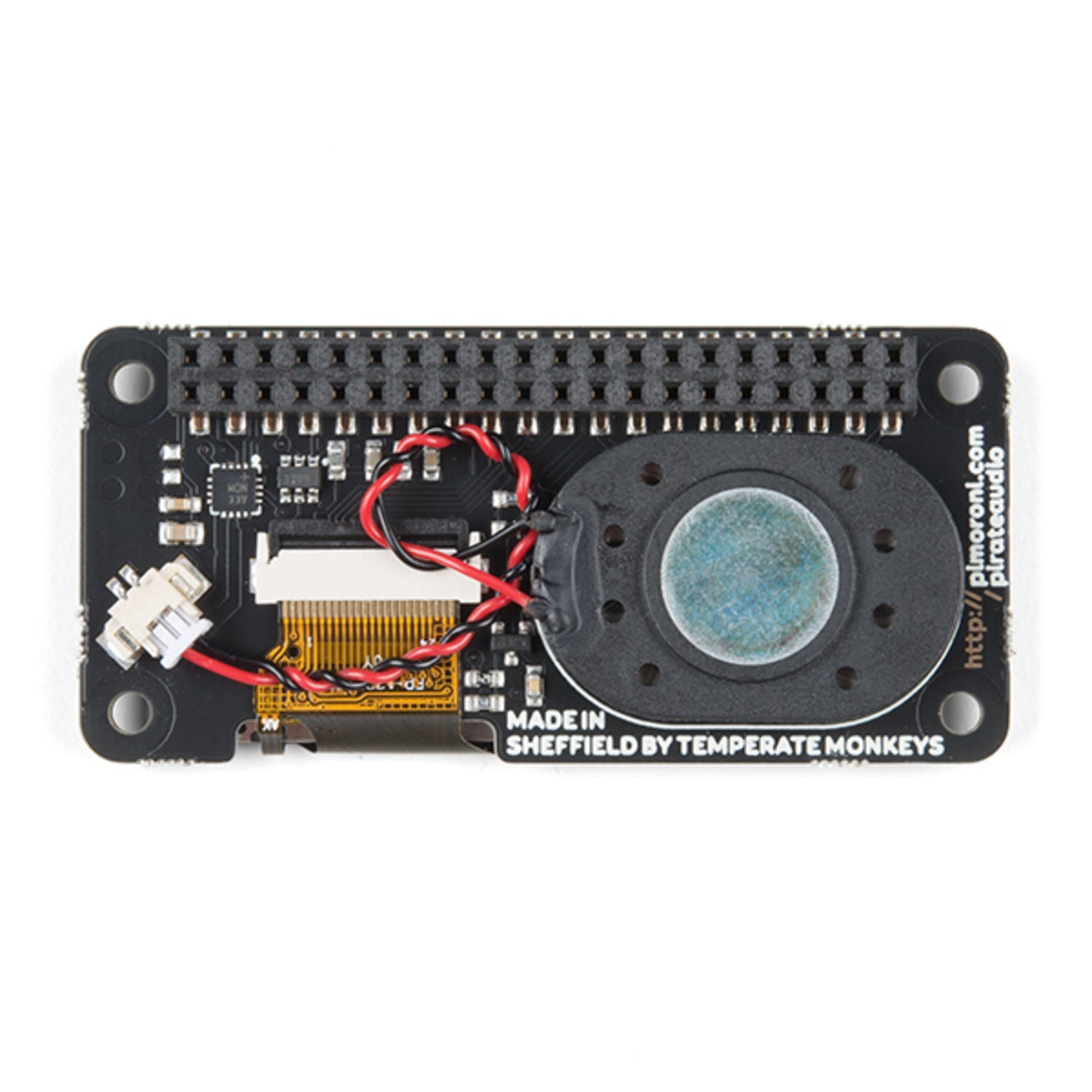 PiMoroni Compact Pirate Audio Speaker Ideal for Raspberry Pi