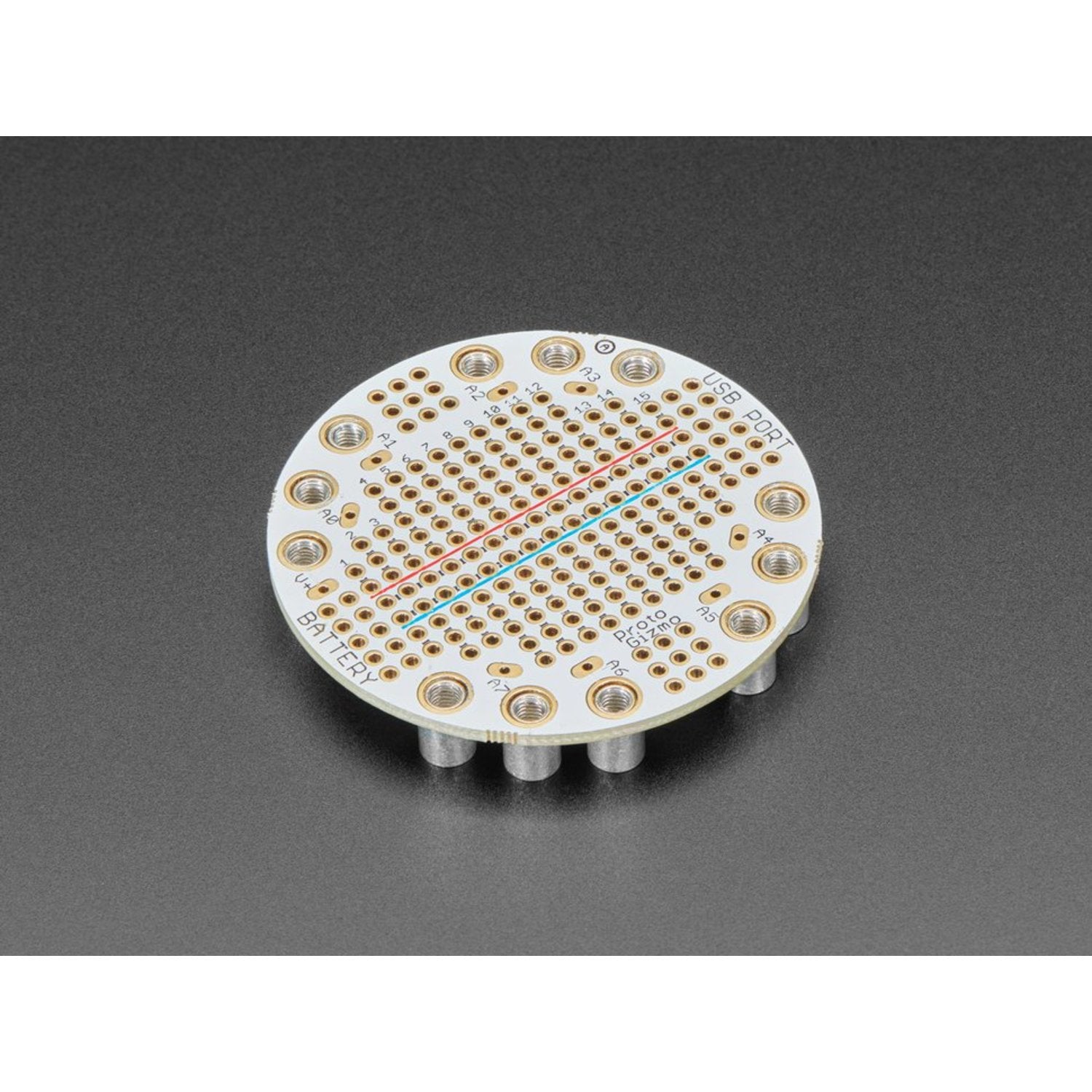 Circuit Playground Prototype Gadget - Bolt-on Permanent Prototype Board for Circuit Expansion