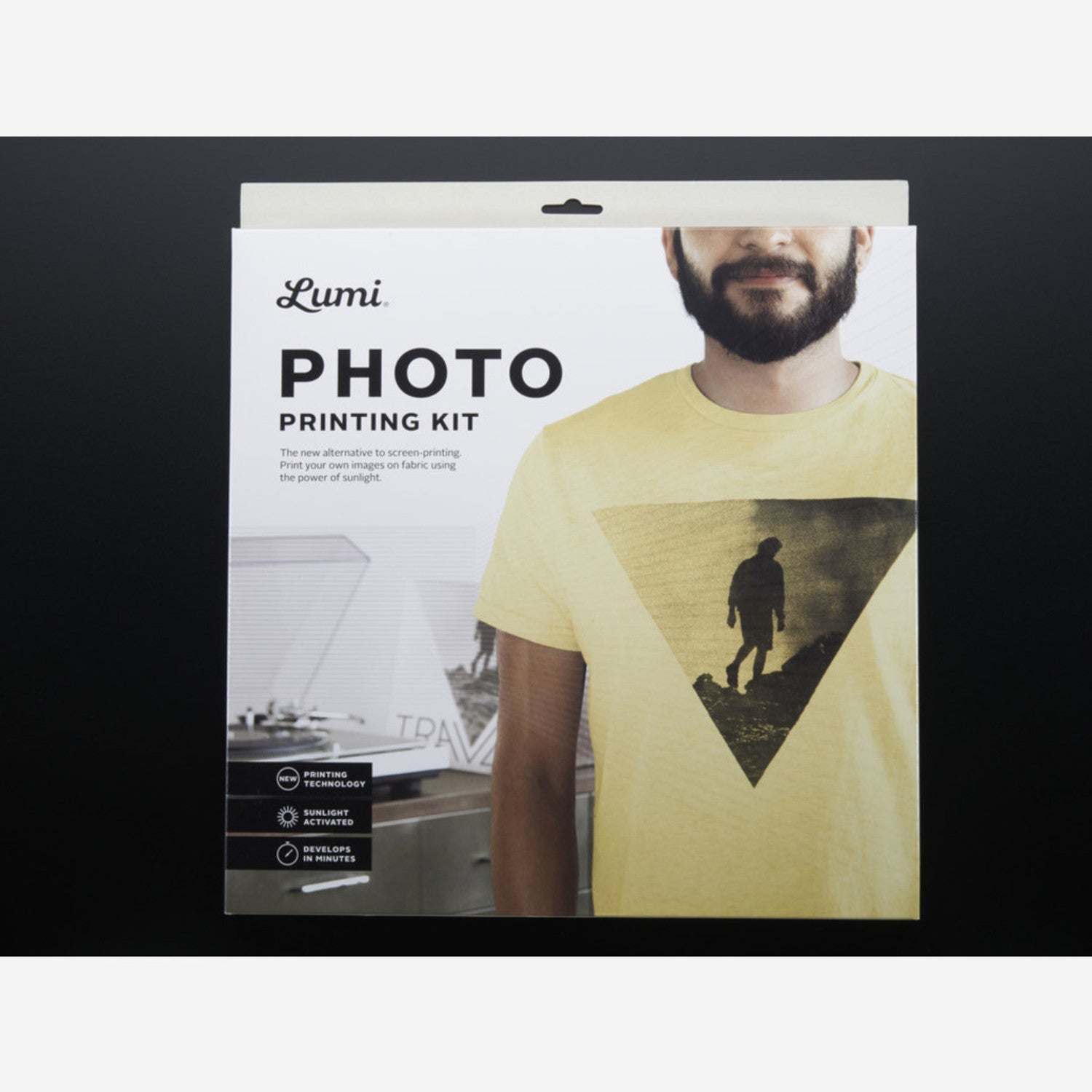 Lumi Sunlight-Powered Fabric Photo Printing Kit for Creative Textile Design