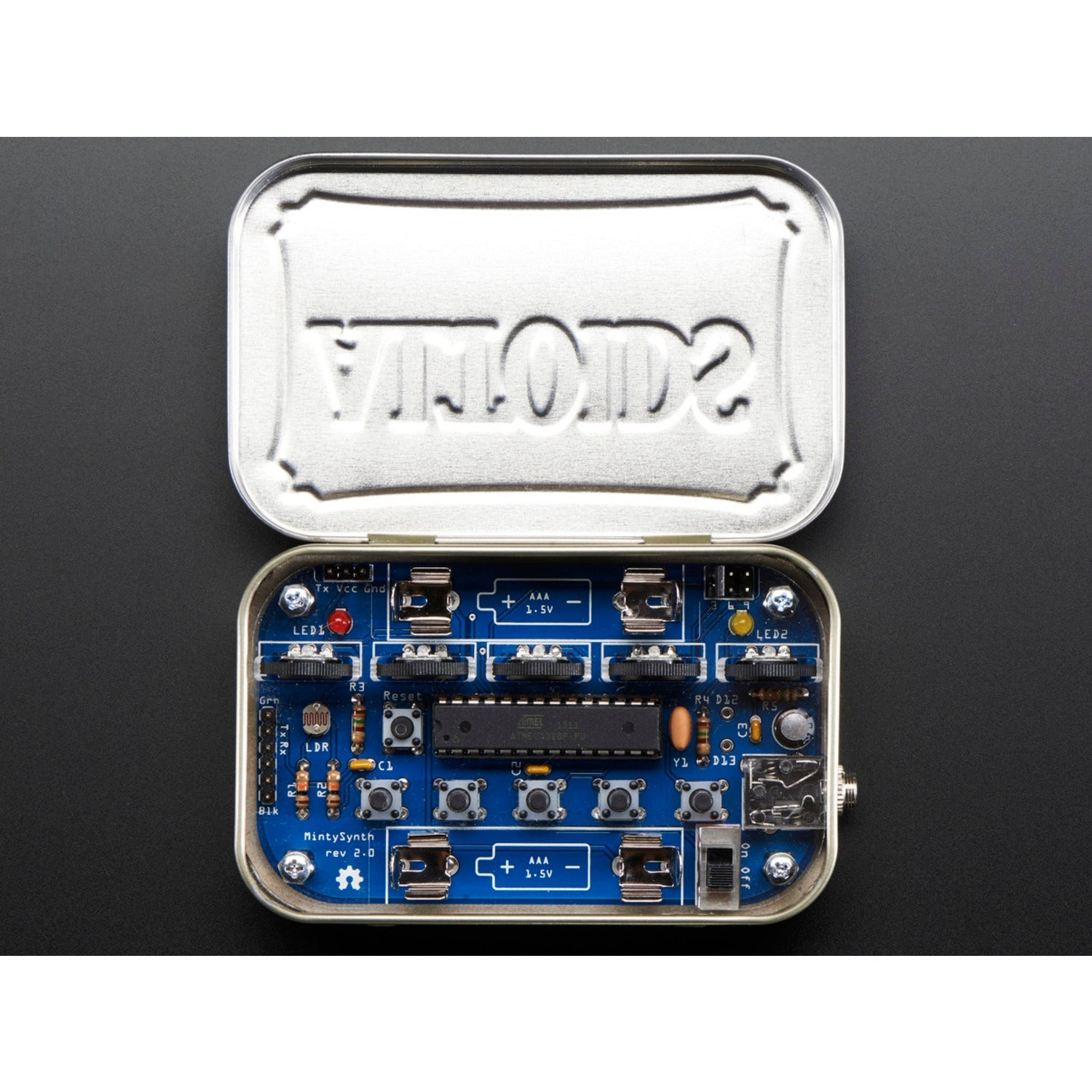 MintySynth Version 2.0 Electronic Music Synthesis DIY Kit