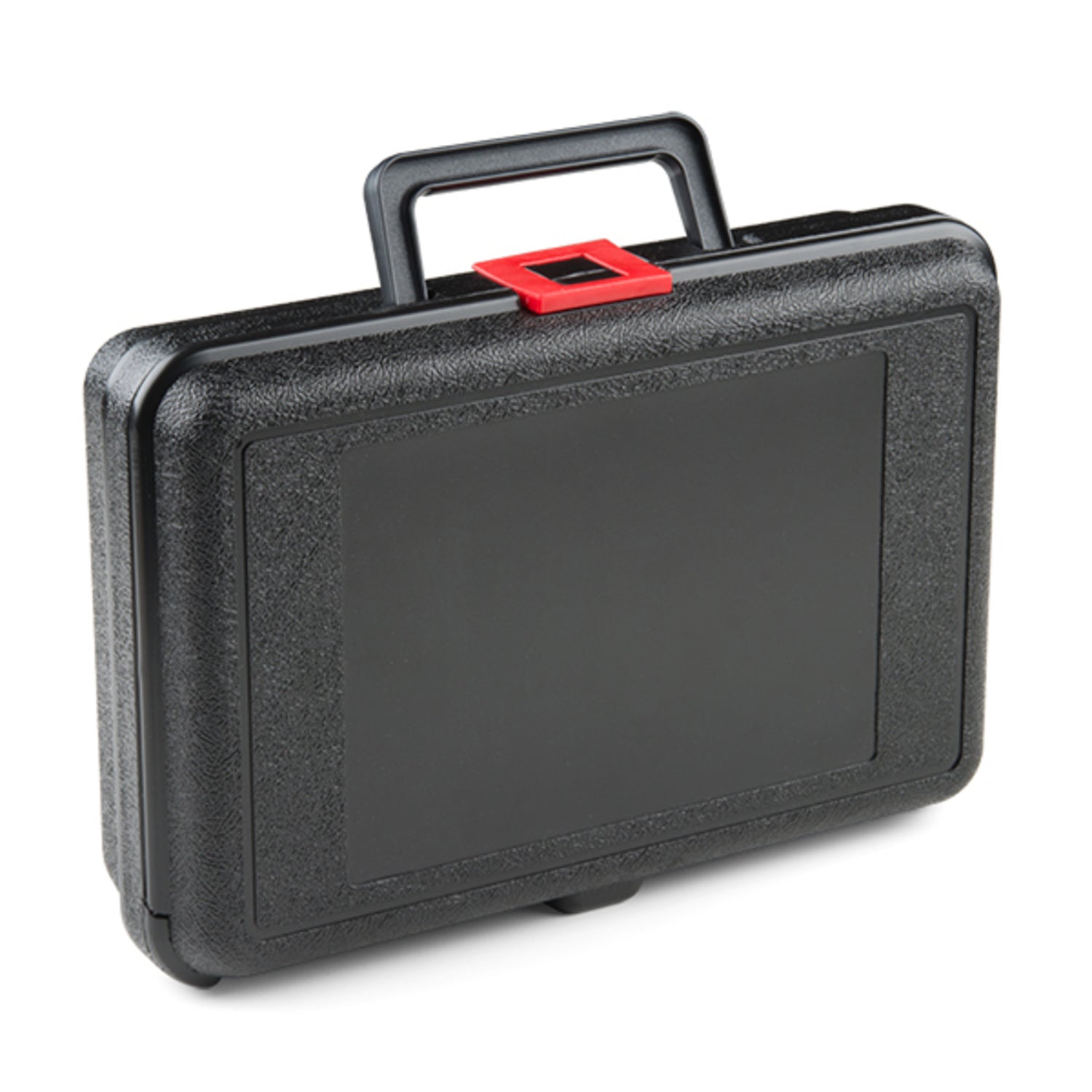 Black High-Density Polyethylene (HDPE) Durable Carrying Case for Parts and Projects