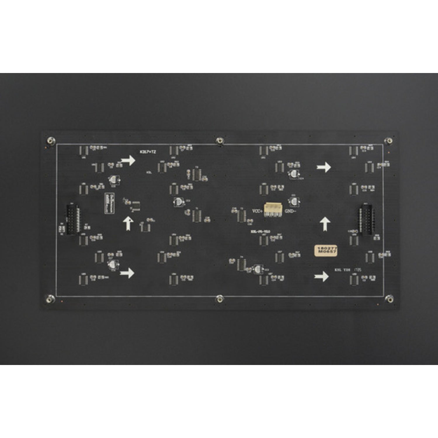 64x32 5mm Pitch Flexible RGB LED Matrix for Diverse Applications