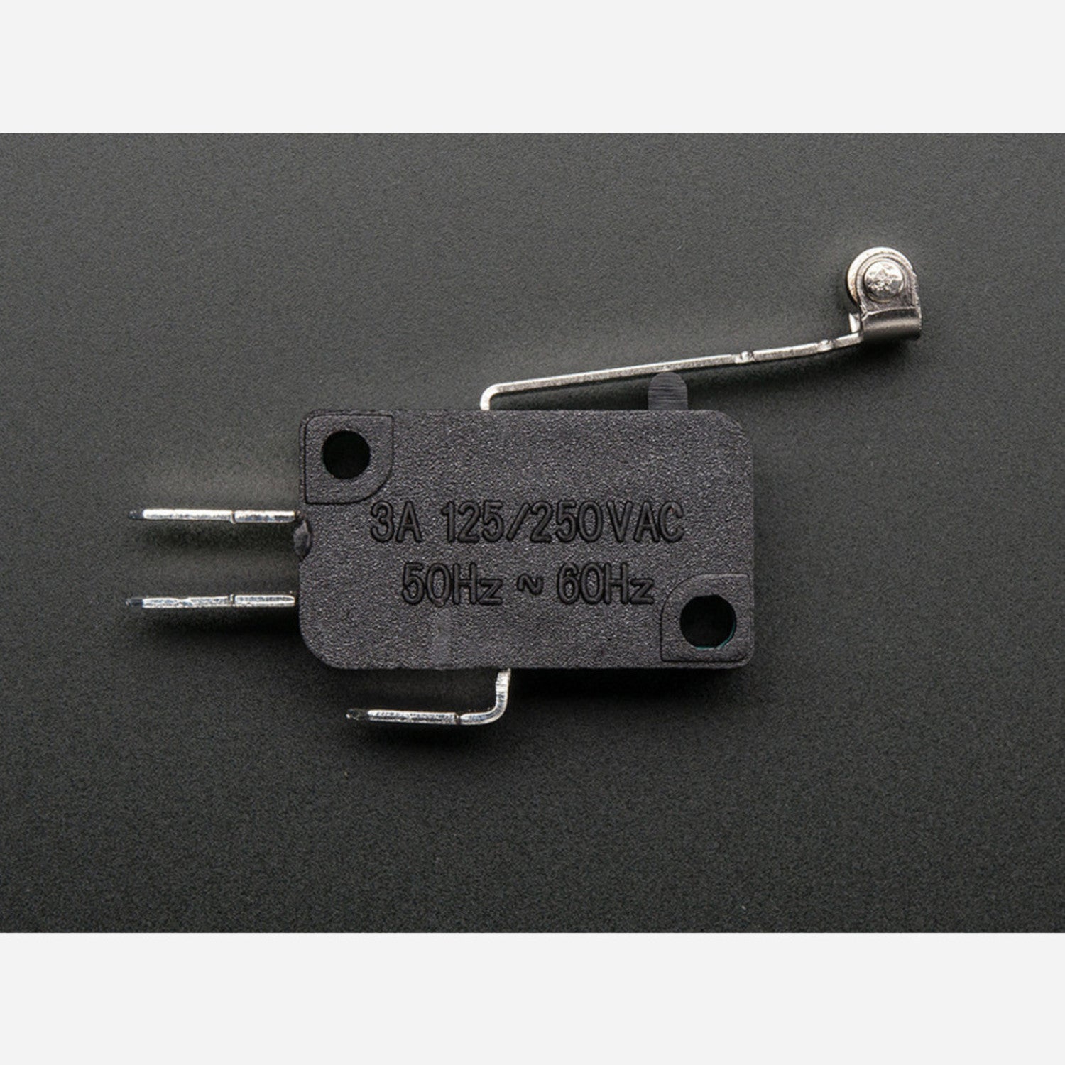 Three Terminal Micro Switch with Roller Lever for Arcade and Mechatronics Projects