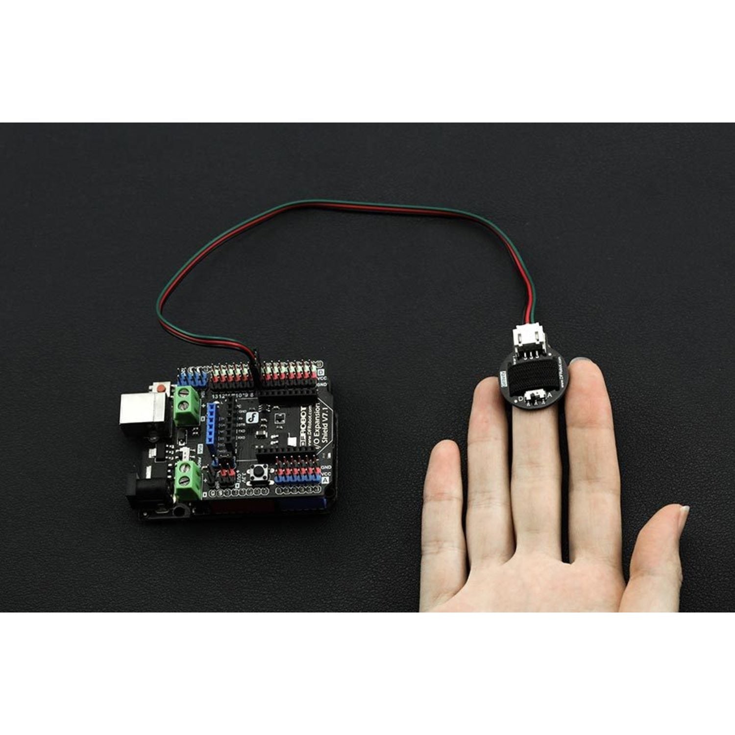 Gravity Arduino-Compatible Heart Rate Monitoring Sensor for Precise Pulse Detection