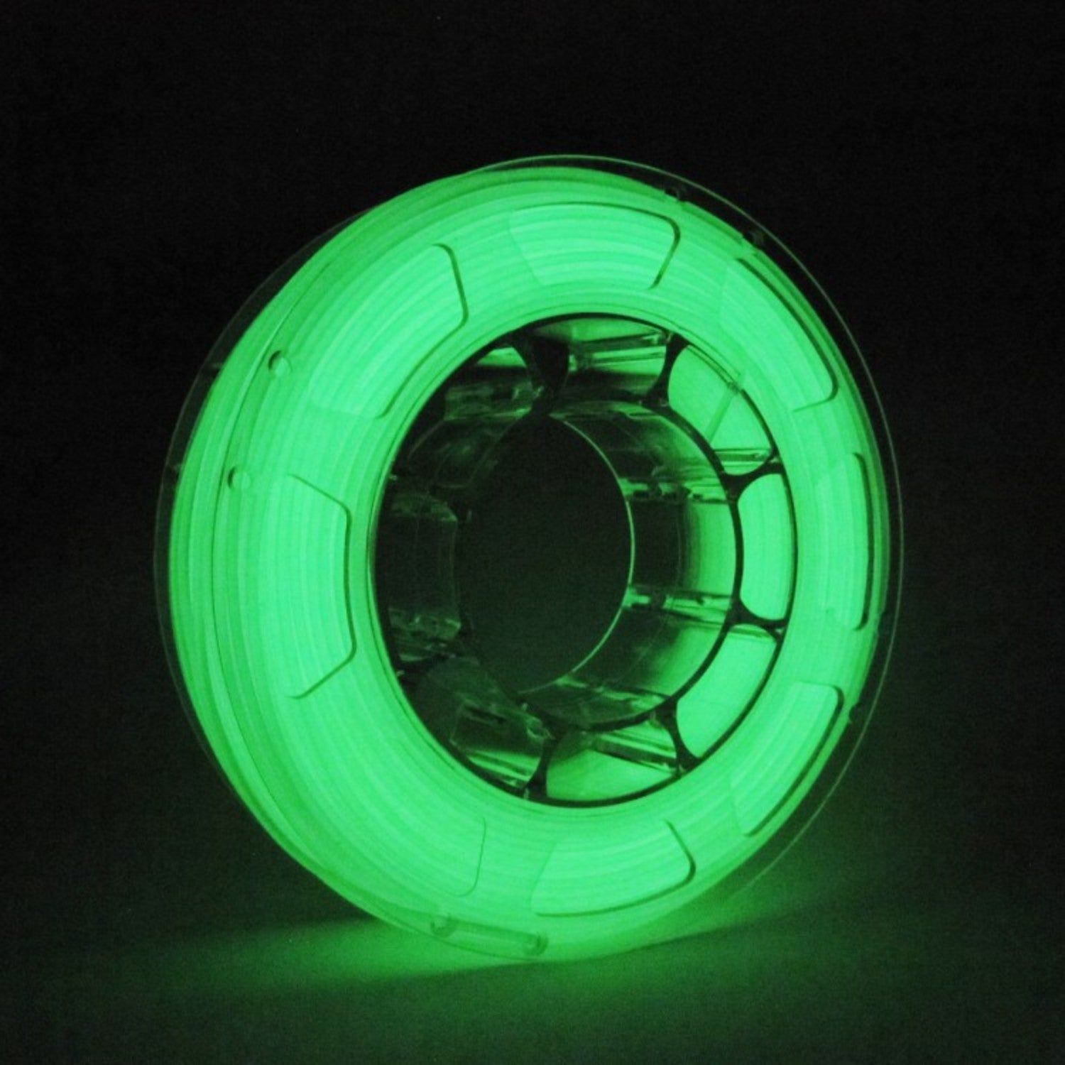 3D Printing PLA Filament - 1.75mm, 1 Kg Roll of Glow-in-the-dark Green Color