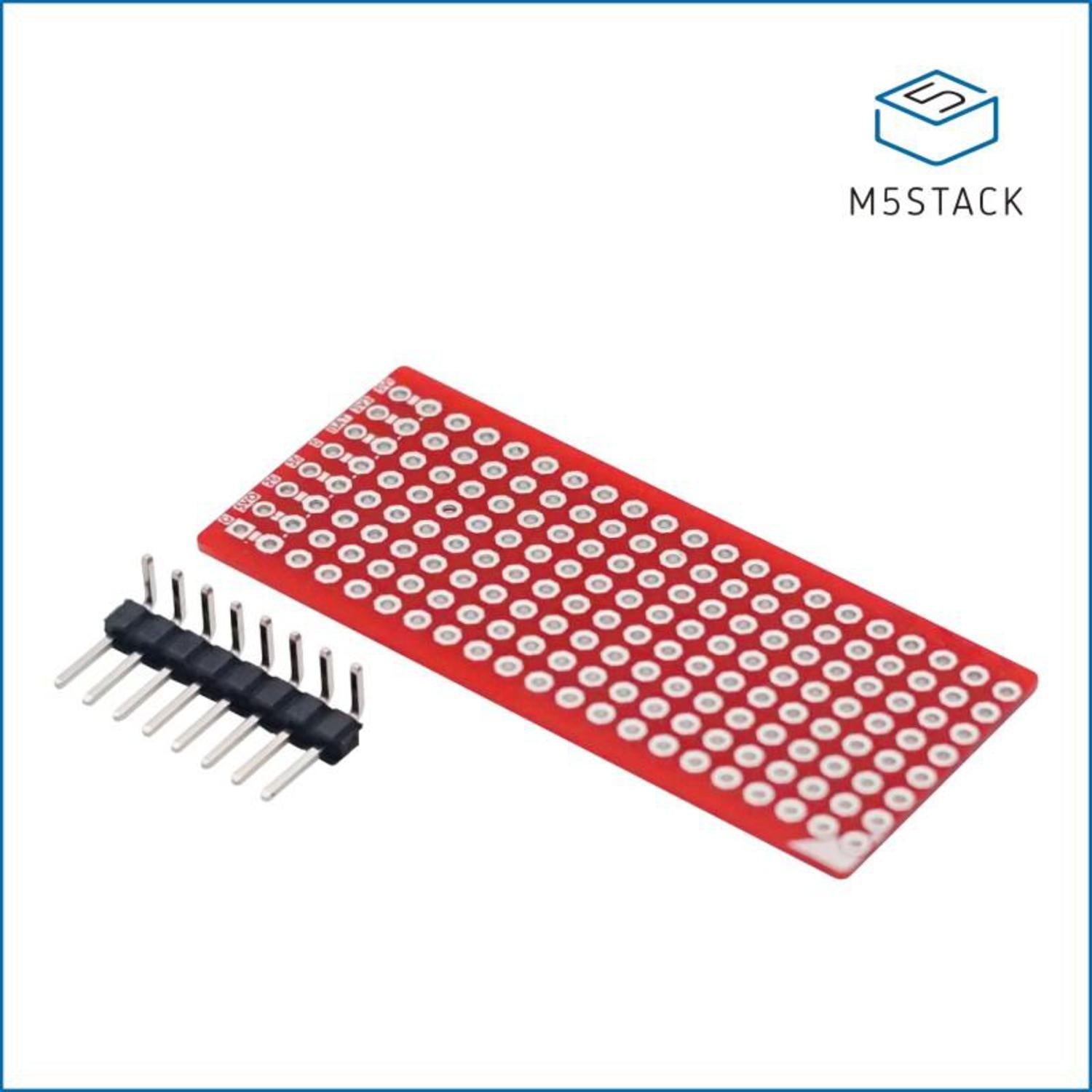 Enhanced M5StickC-Compatible Proto Plus Hat with Larger Board Area