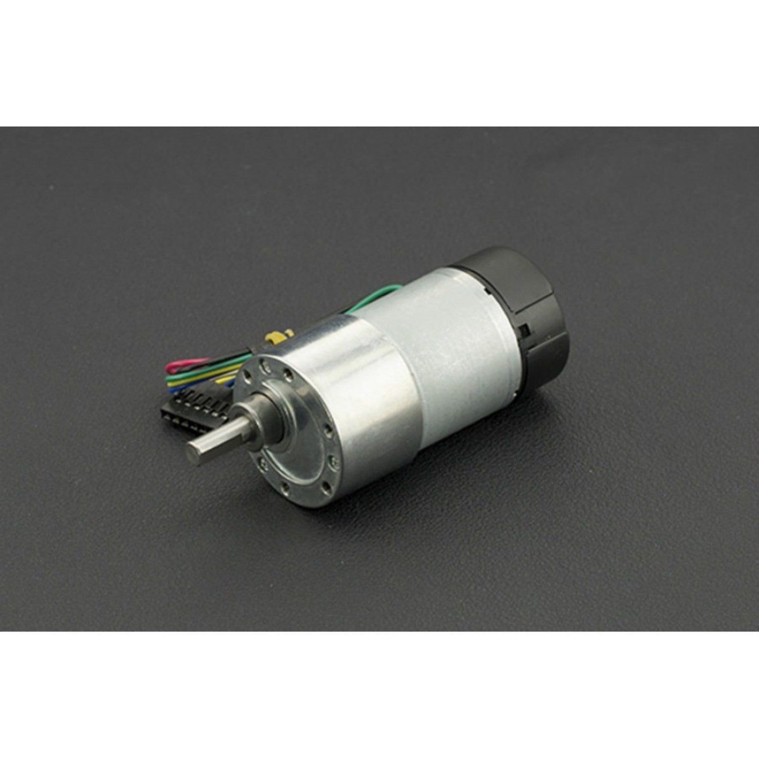 12V 122RPM 38Kg.cm Metal Direct Current Geared Motor with Encoder for Mobile Robot Projects