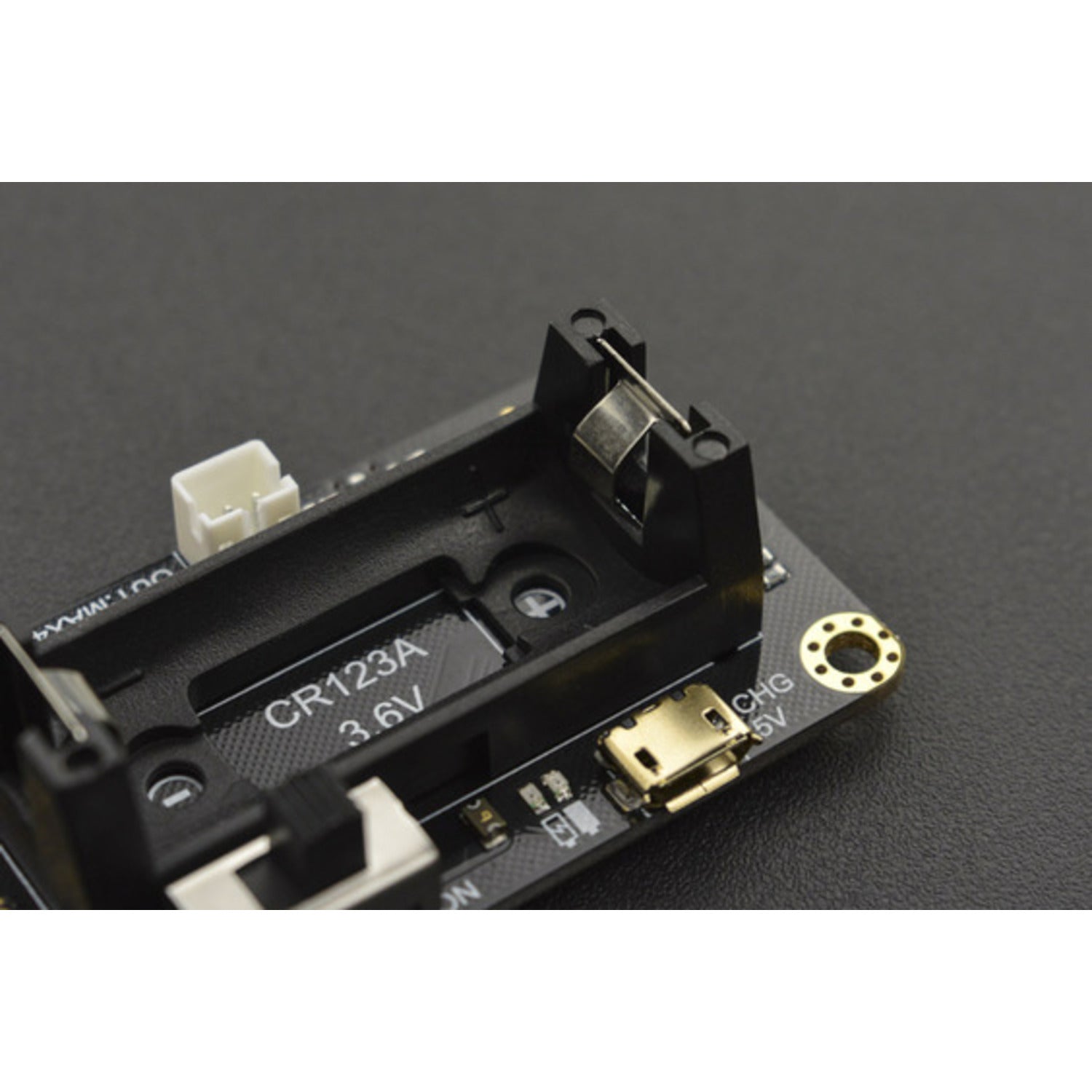High - capacity CR123A Li - ion Battery Holder for micro:bit Maqueen Educational Robot