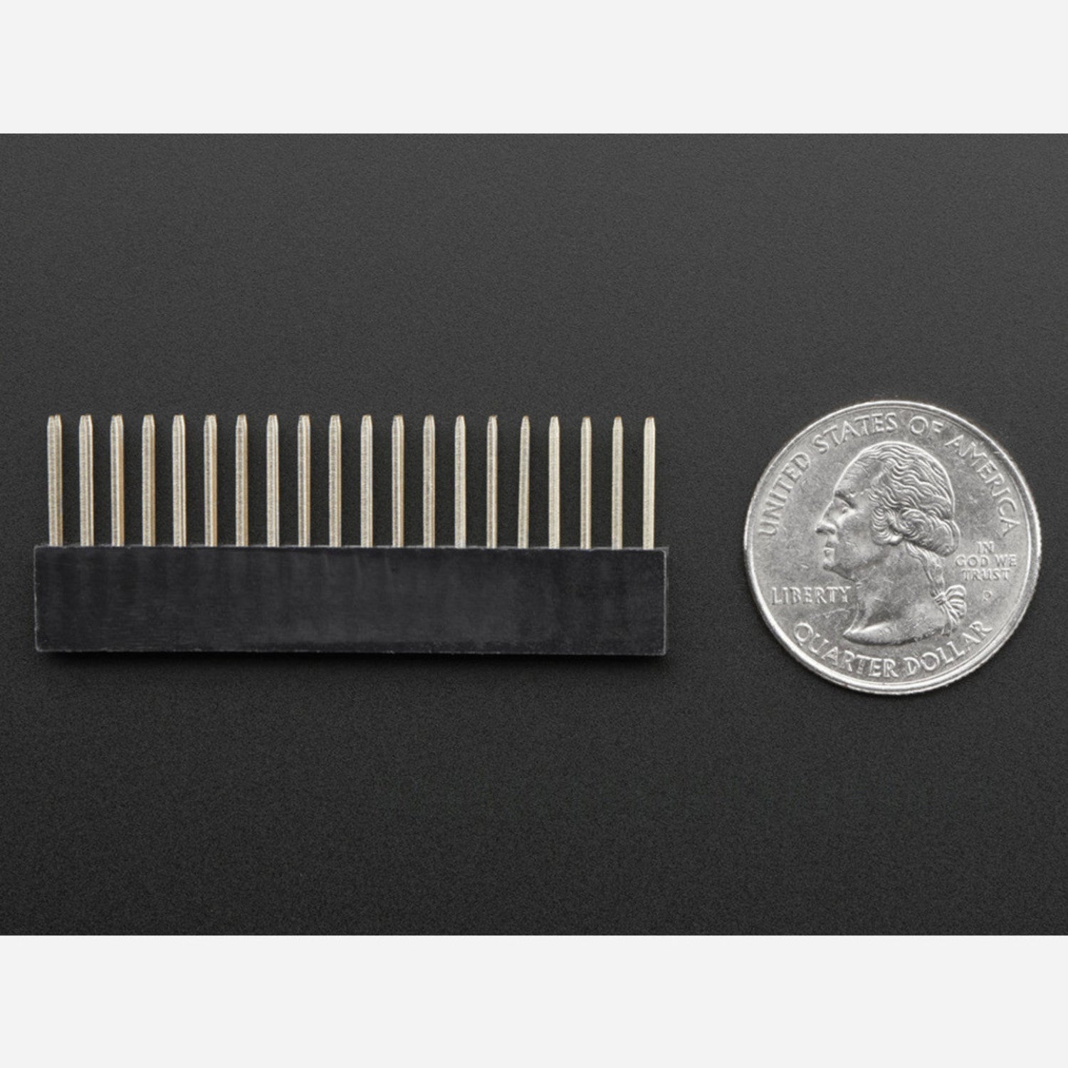 Extra-long 2x20 Pins GPIO Stacking Header Compatible with Raspberry Pi A+/B+/Pi 2/Pi 3