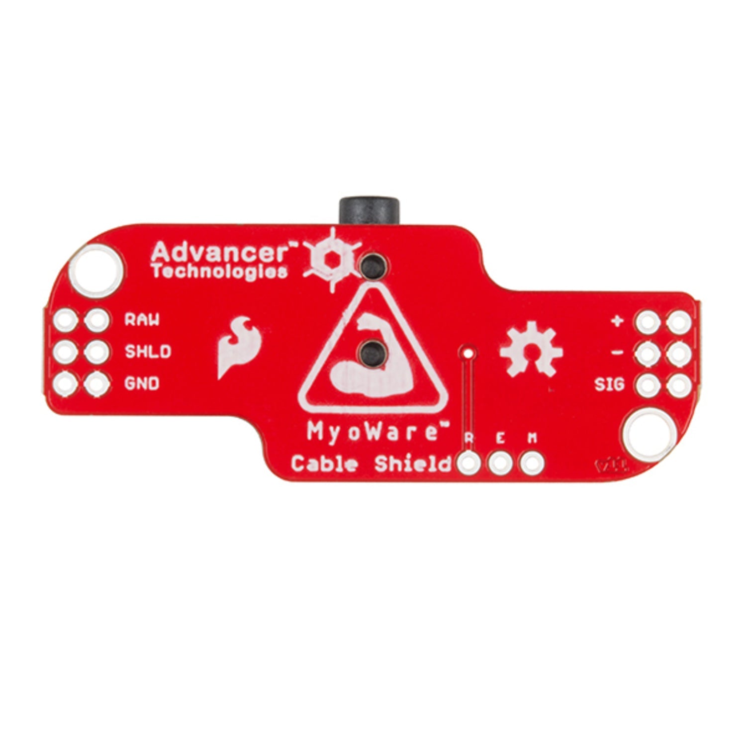 Wearable MyoWare Cable Shield for Detached Sensor Pad Use