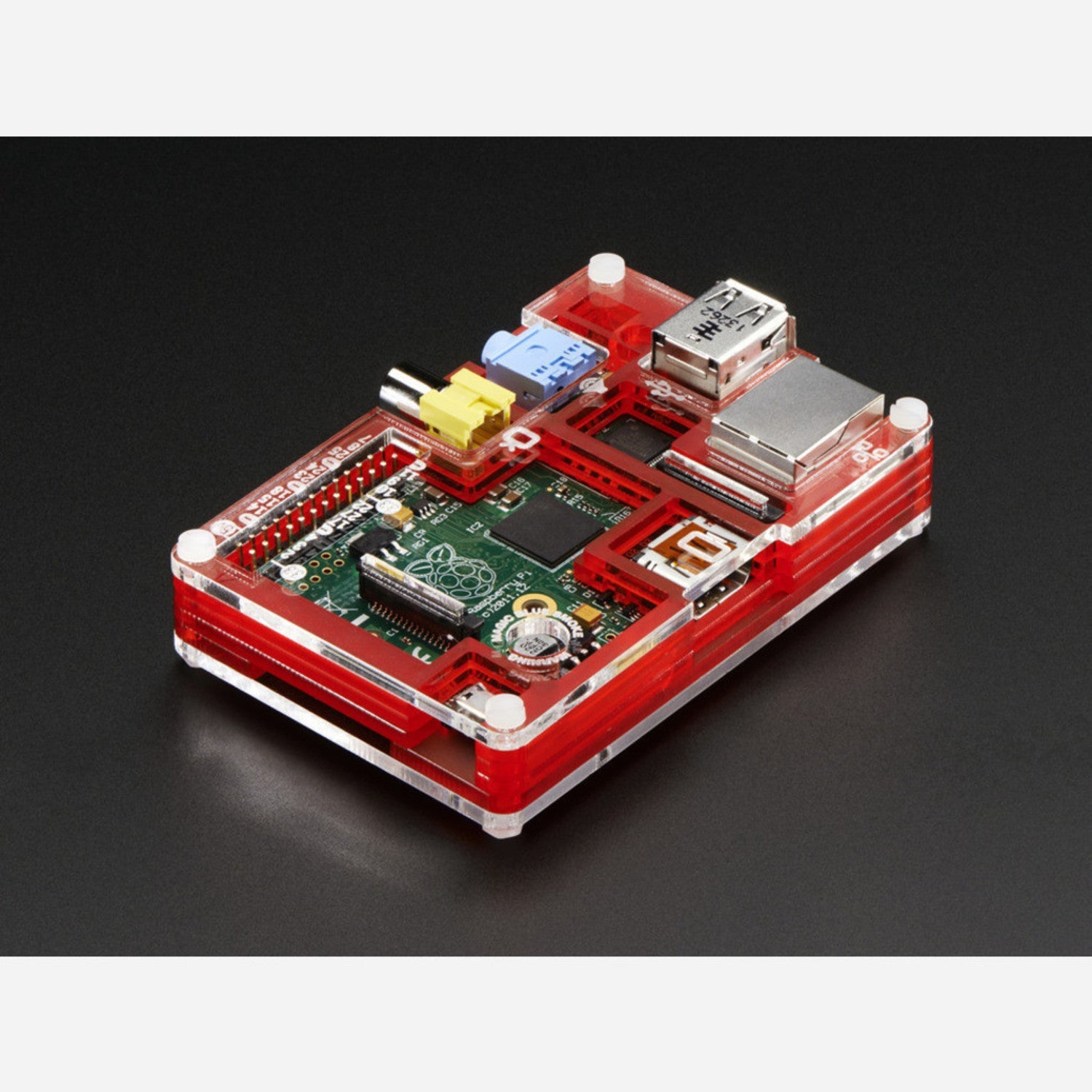Pibow Coupé - Stylish Enclosure for Raspberry Pi Model B Computers