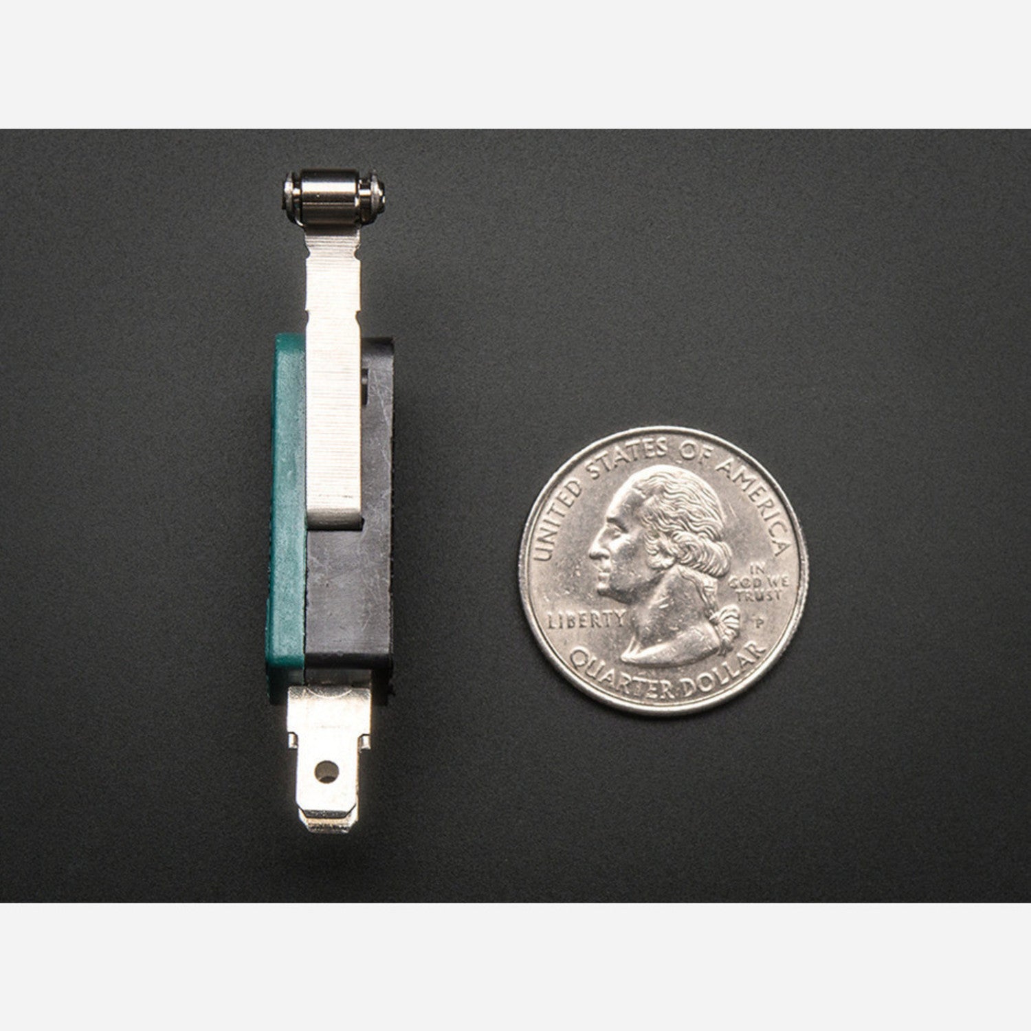 Three Terminal Micro Switch with Roller Lever for Arcade and Mechatronics Projects