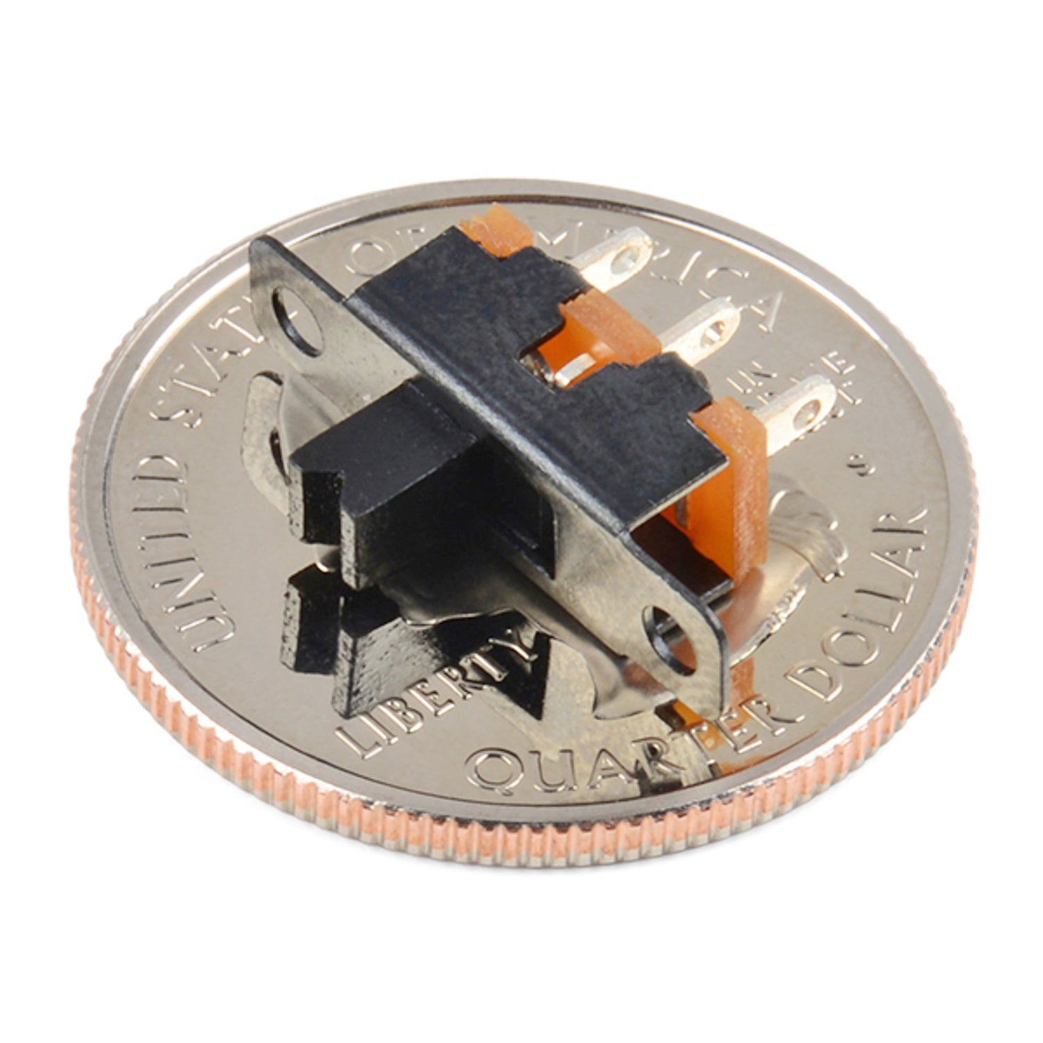 Versatile Mountable Single Pole Double Throw Slide Switch for General Control