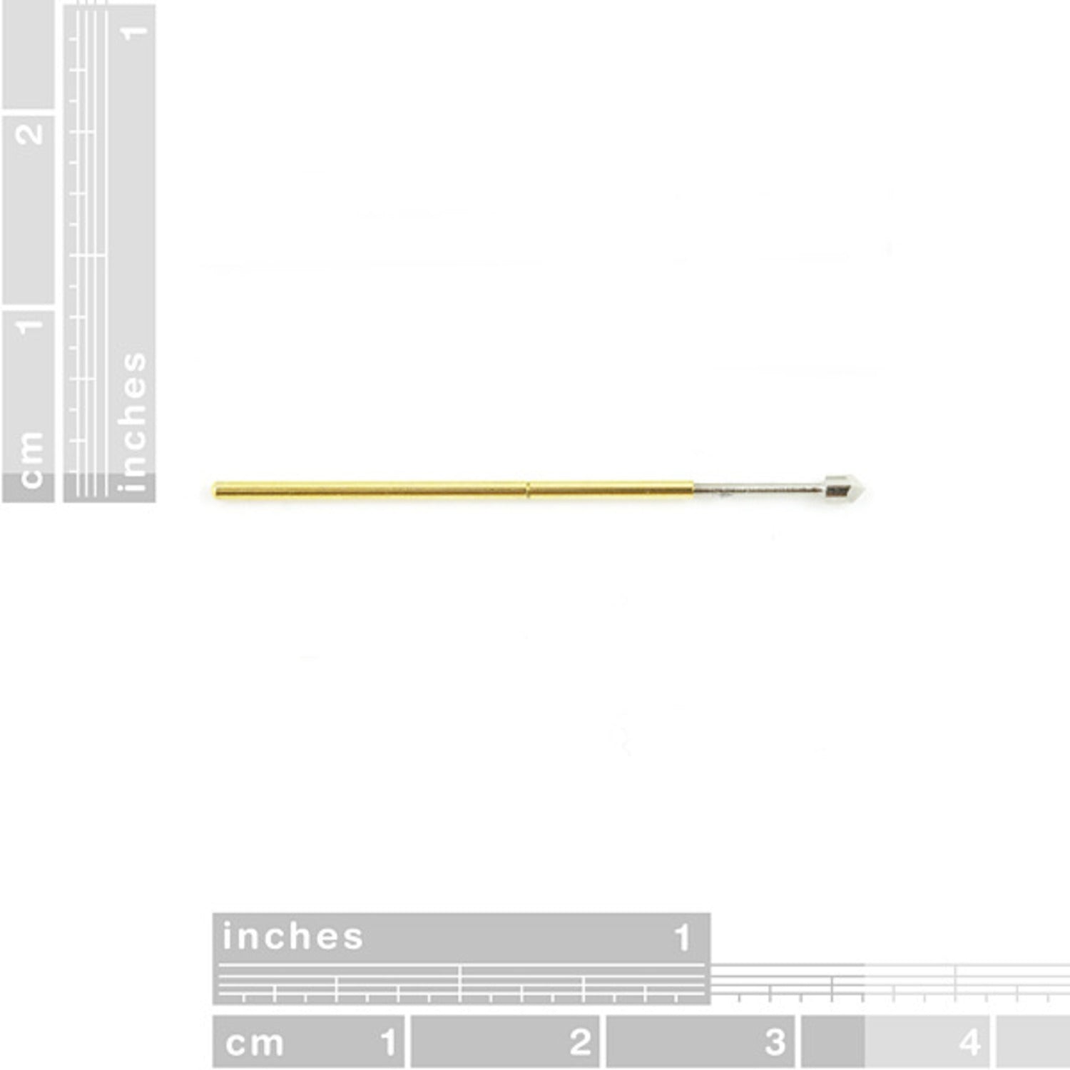 Spring Loaded Pogo Pins with Chiseled Tips for Programming Applications