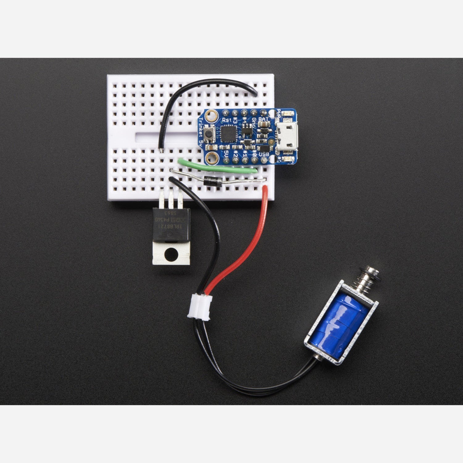 5V Compact Push - Pull Mini Solenoid for Various Applications