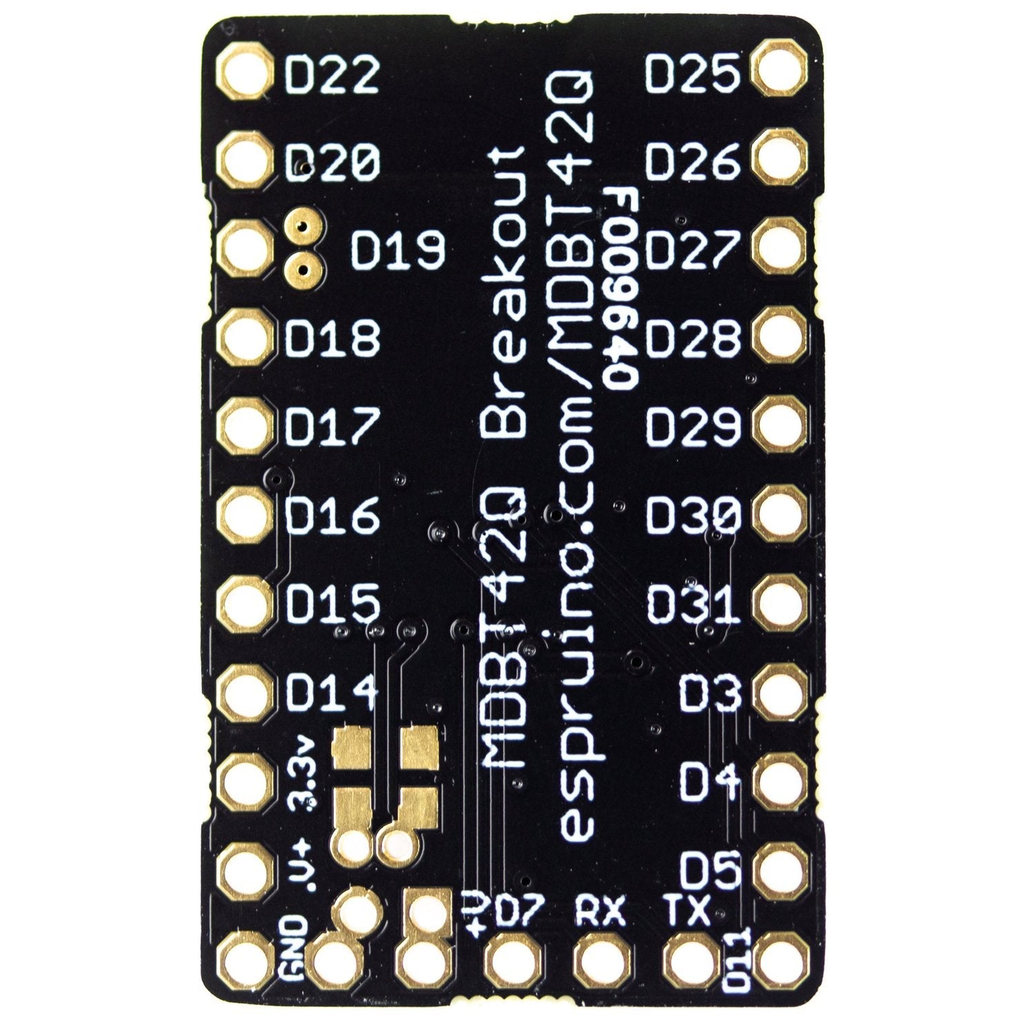 Espruino-Preprogrammed MDBT42Q Breakout Board with Bluetooth LE
