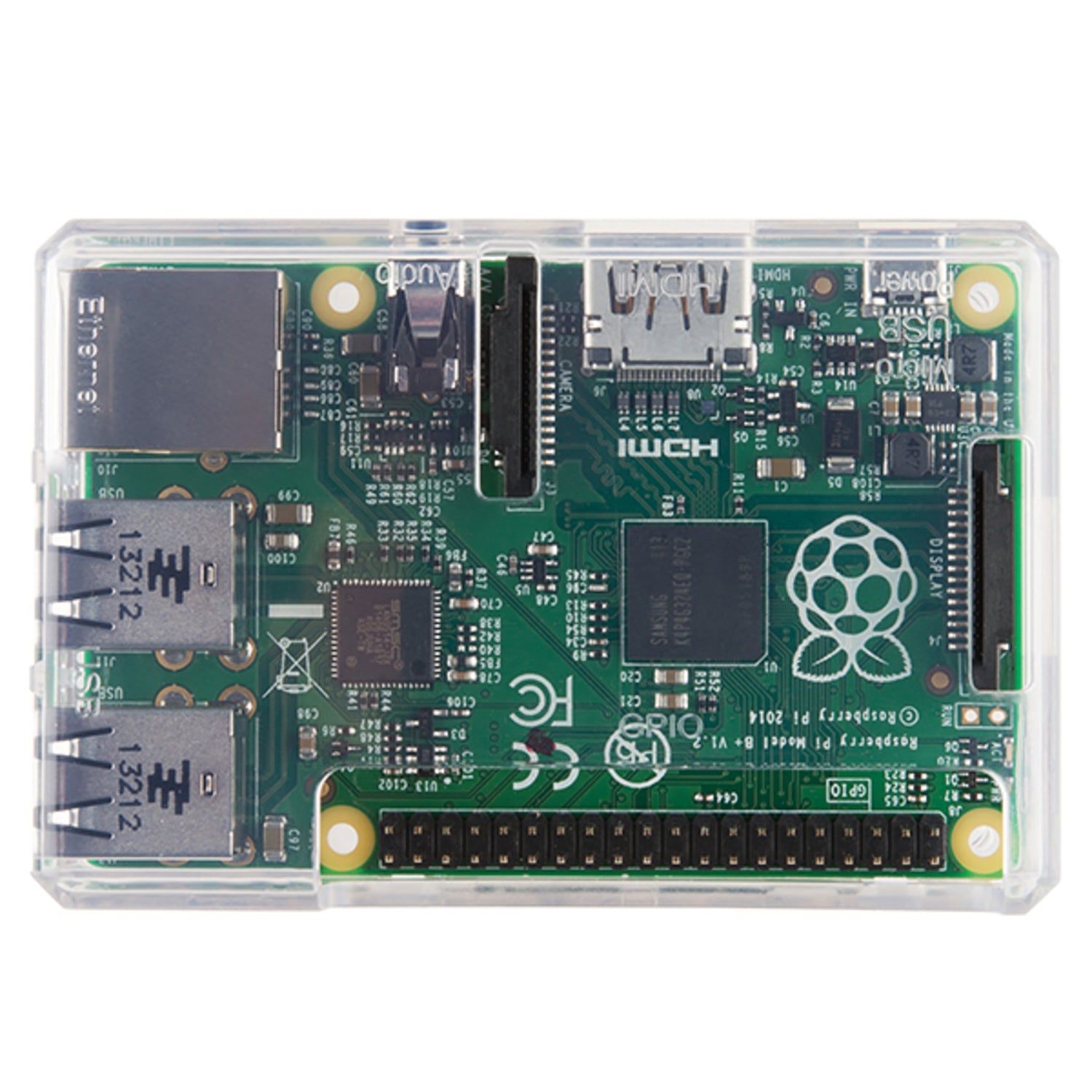 Transparent Plastic Enclosure - Pi Tin for Raspberry Pi Devices