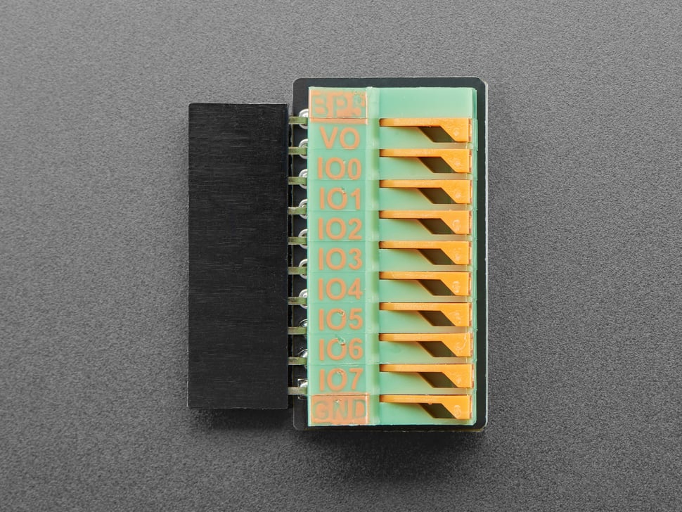 Bus Pirate 5 KF141 Right Angle Quick Connect Adapter for Simplified Sensor Wiring