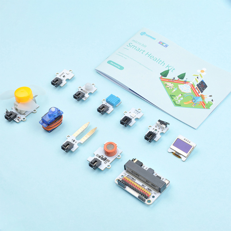 Micro:bit Smart Health Kit - No Board, Packed with Sensors
