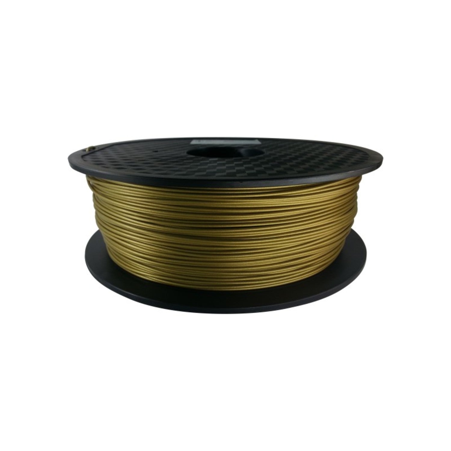 1.75mm Diameter, 1Kg Roll of Frosted Bronze Color PLA Metal Filled Filament for 3D Printing