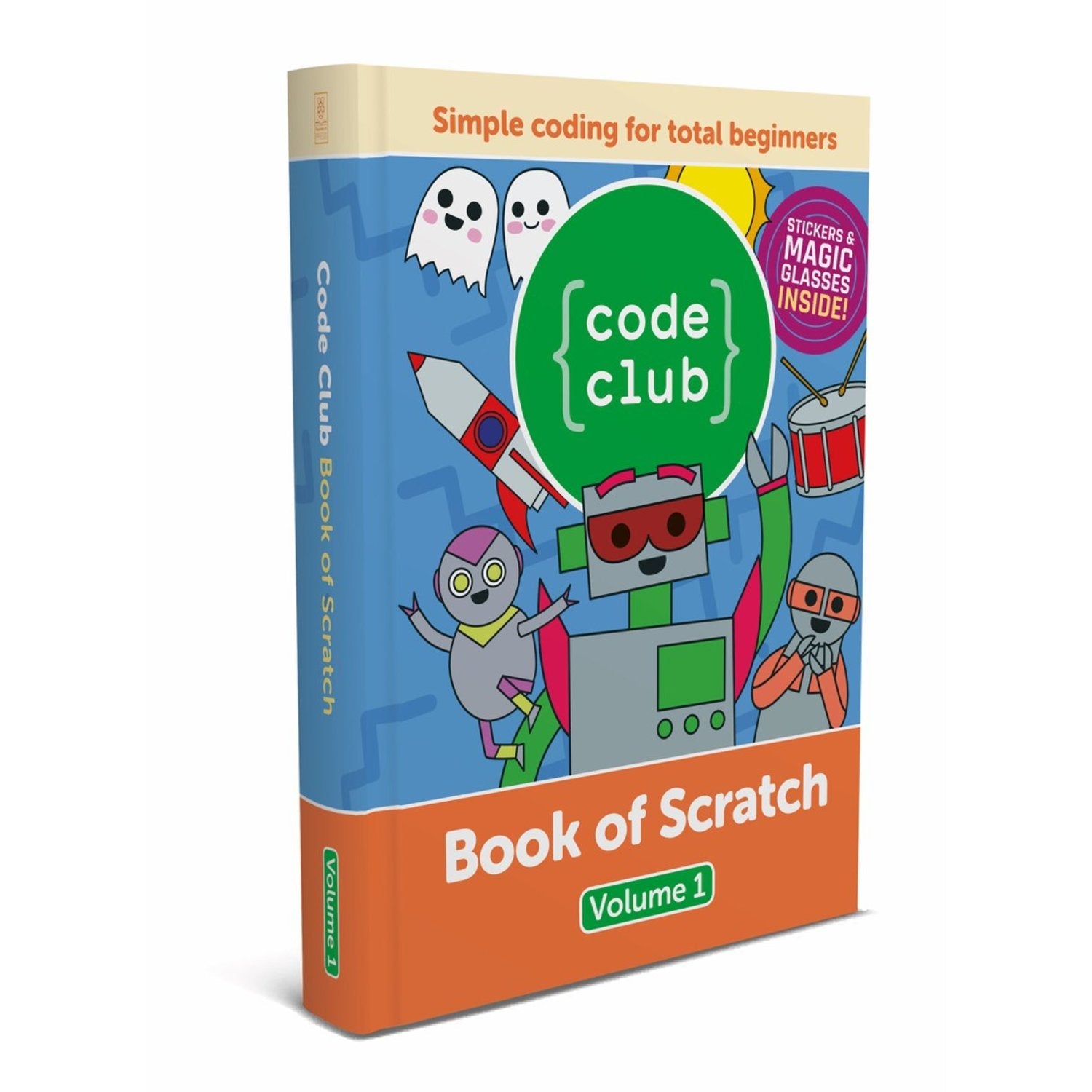 Code Club's Volume 1: Scratch Coding Adventure Book