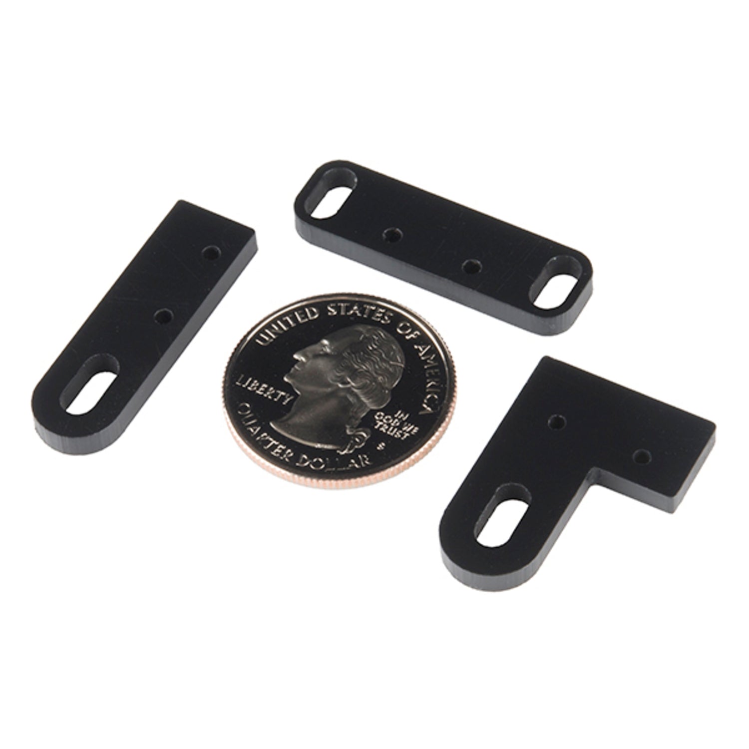 Acrylic Miniature Microswitch Mounting Set - Type A (Pair)