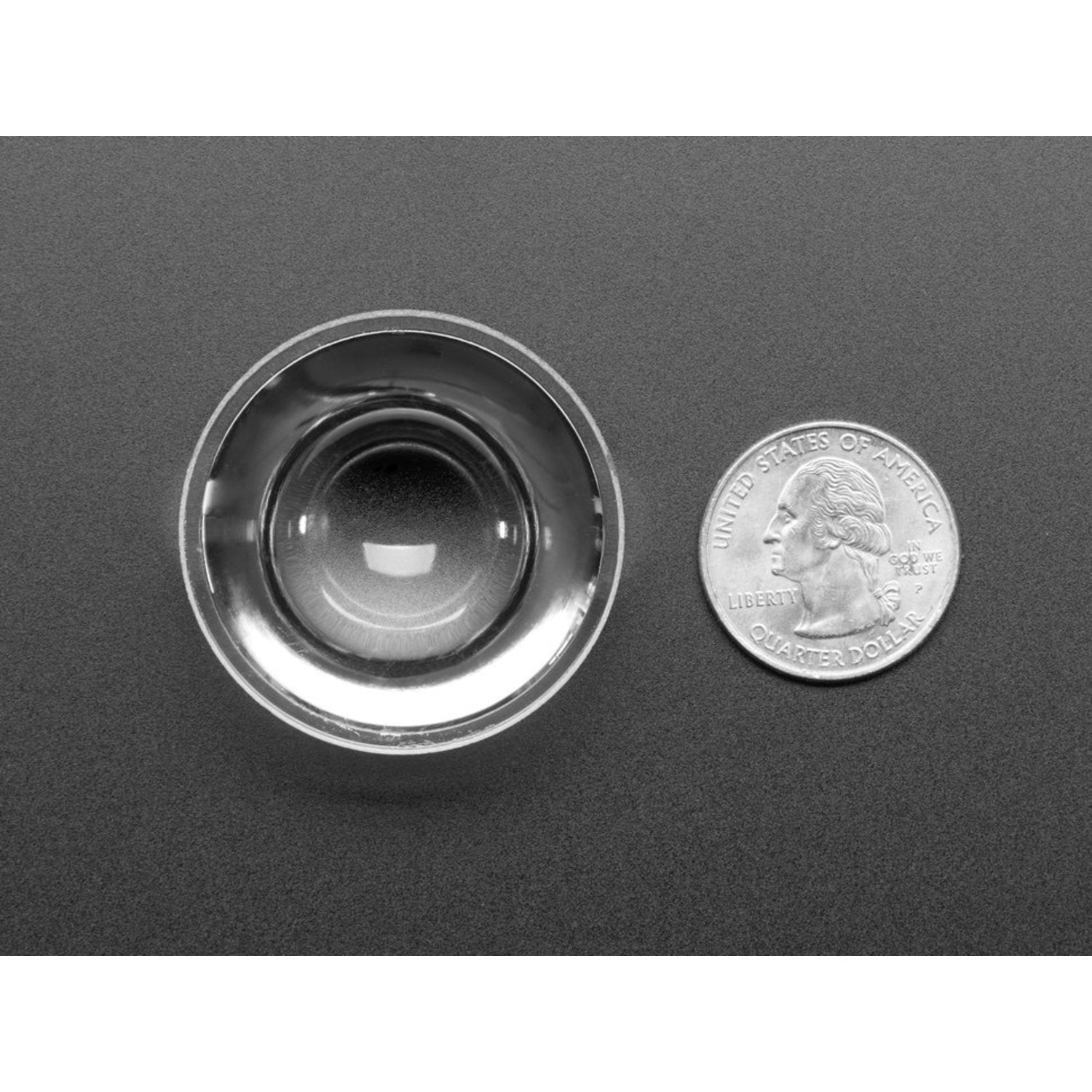 40mm Diameter Convex Glass Lens with Convenient Edge