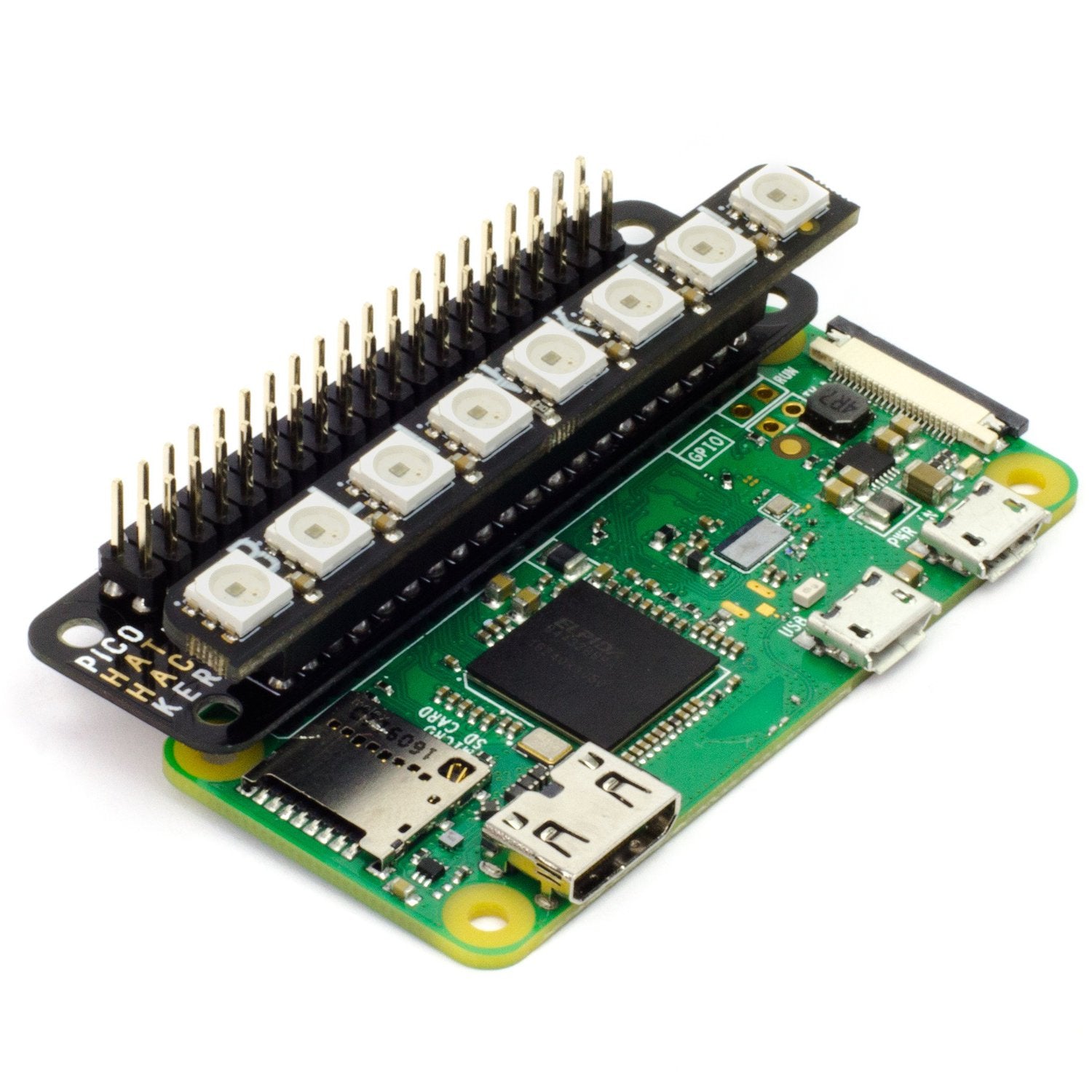 Pico HAT Hacker - Compact and Functional Raspberry Pi Pin Accessory
