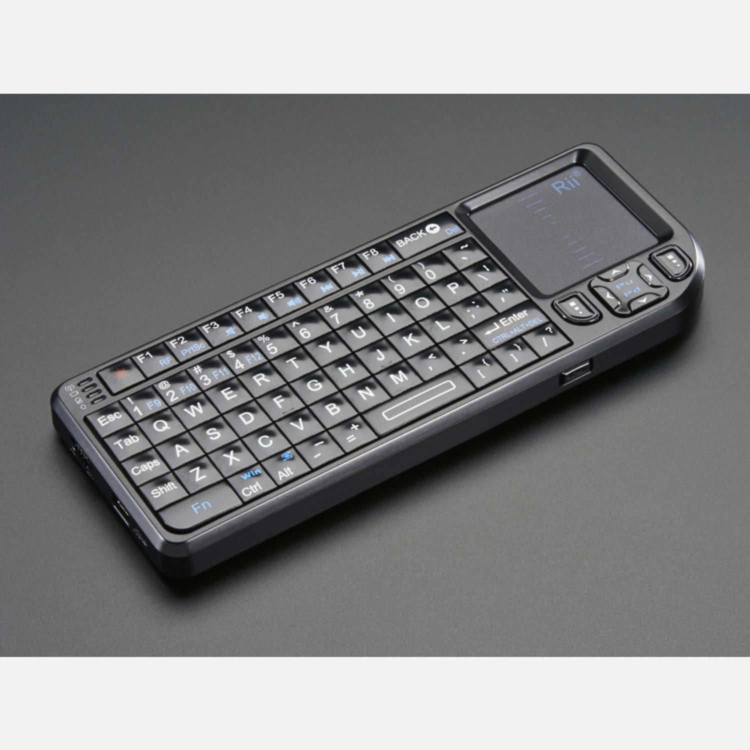 Compact Miniature Wireless USB Keyboard Integrated with Touchpad for Computer Projects