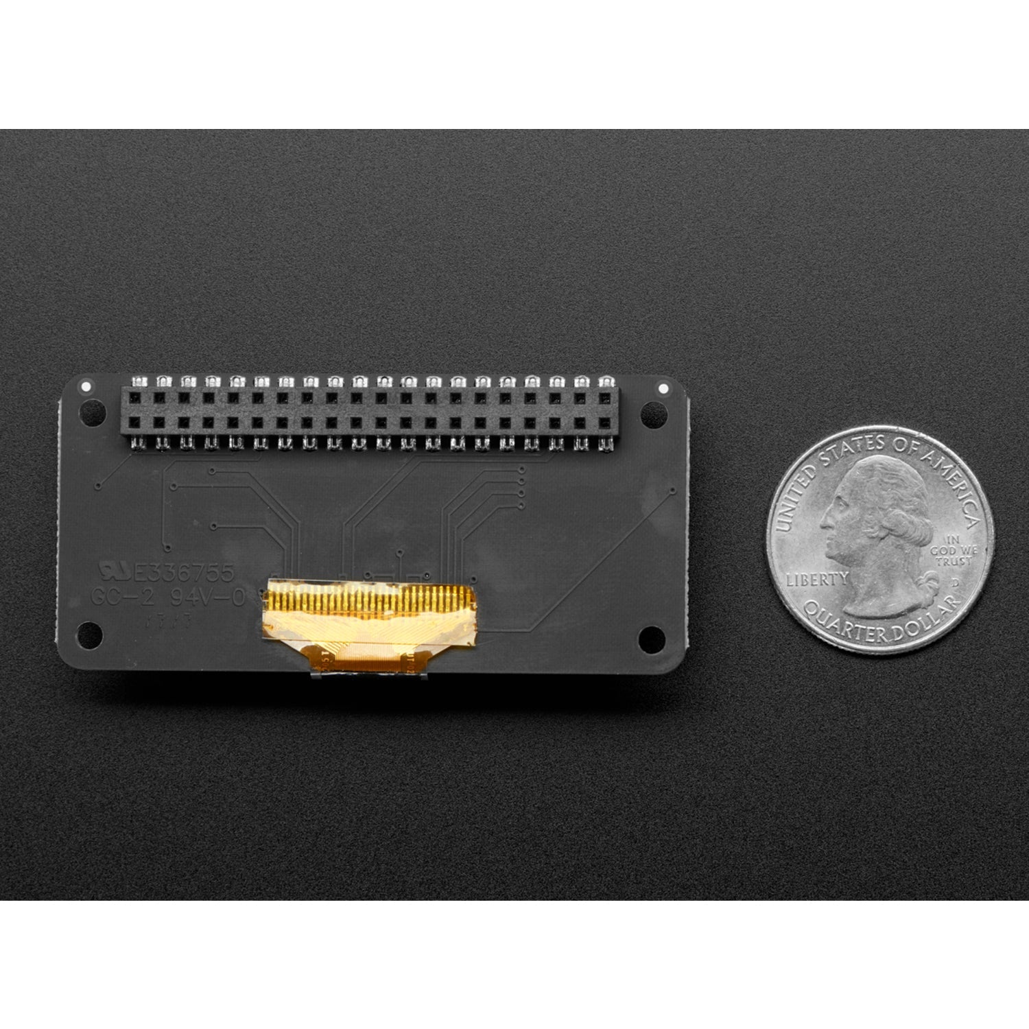 Adafruit Raspberry Pi Compatible 128x64 OLED Display Bonnet with Joystick and Buttons