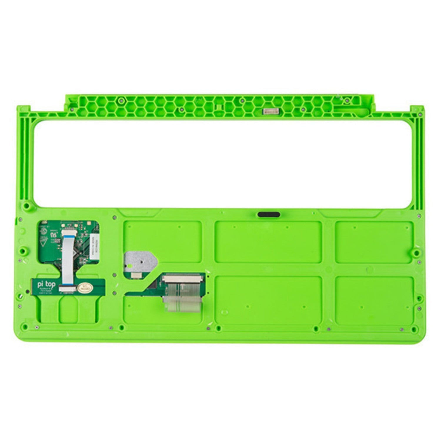 Green DIY Pi-Top Laptop for Coding Enthusiasts
