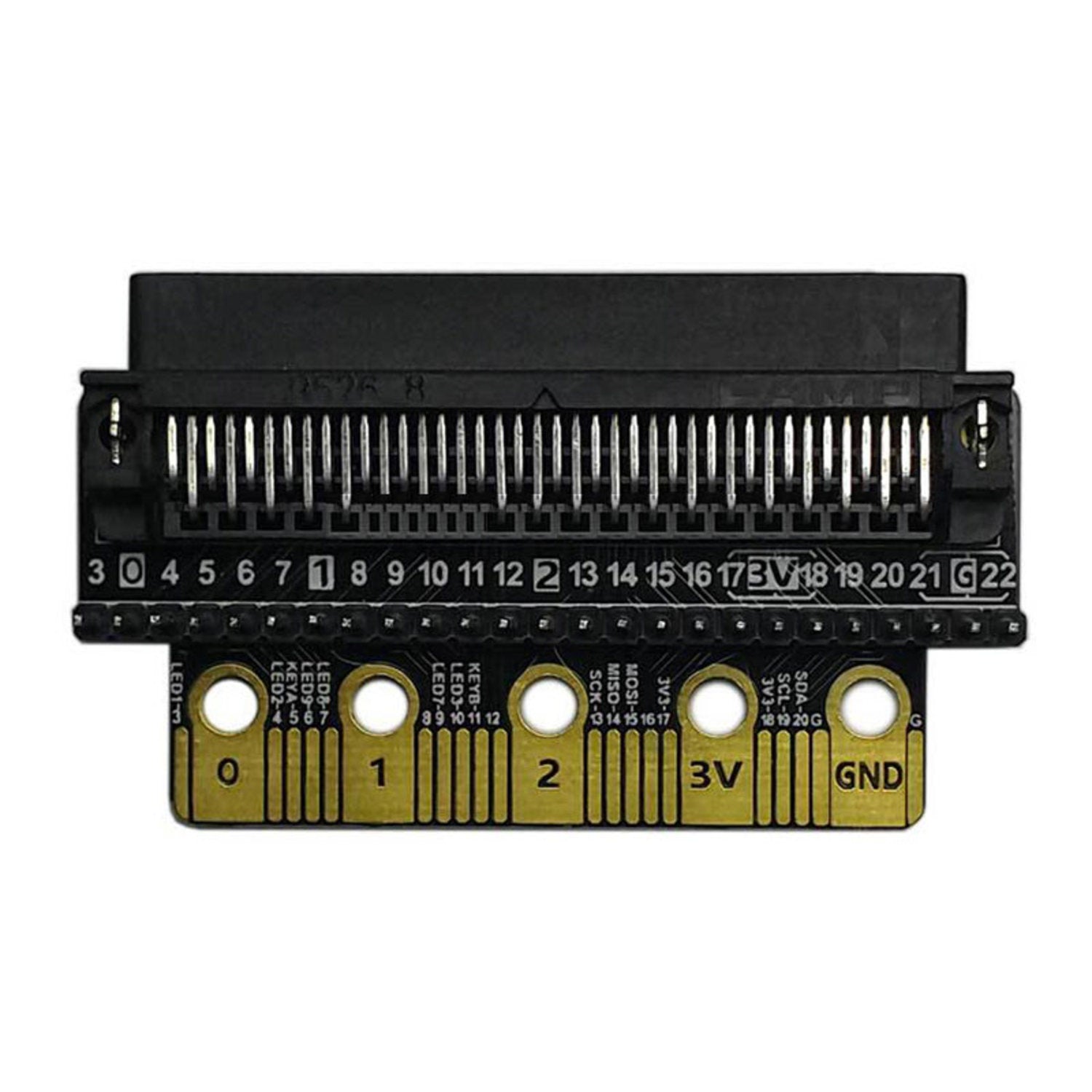 Micro: bit General Purpose Input Output (GPIO) Expansion Board for Easy Operation