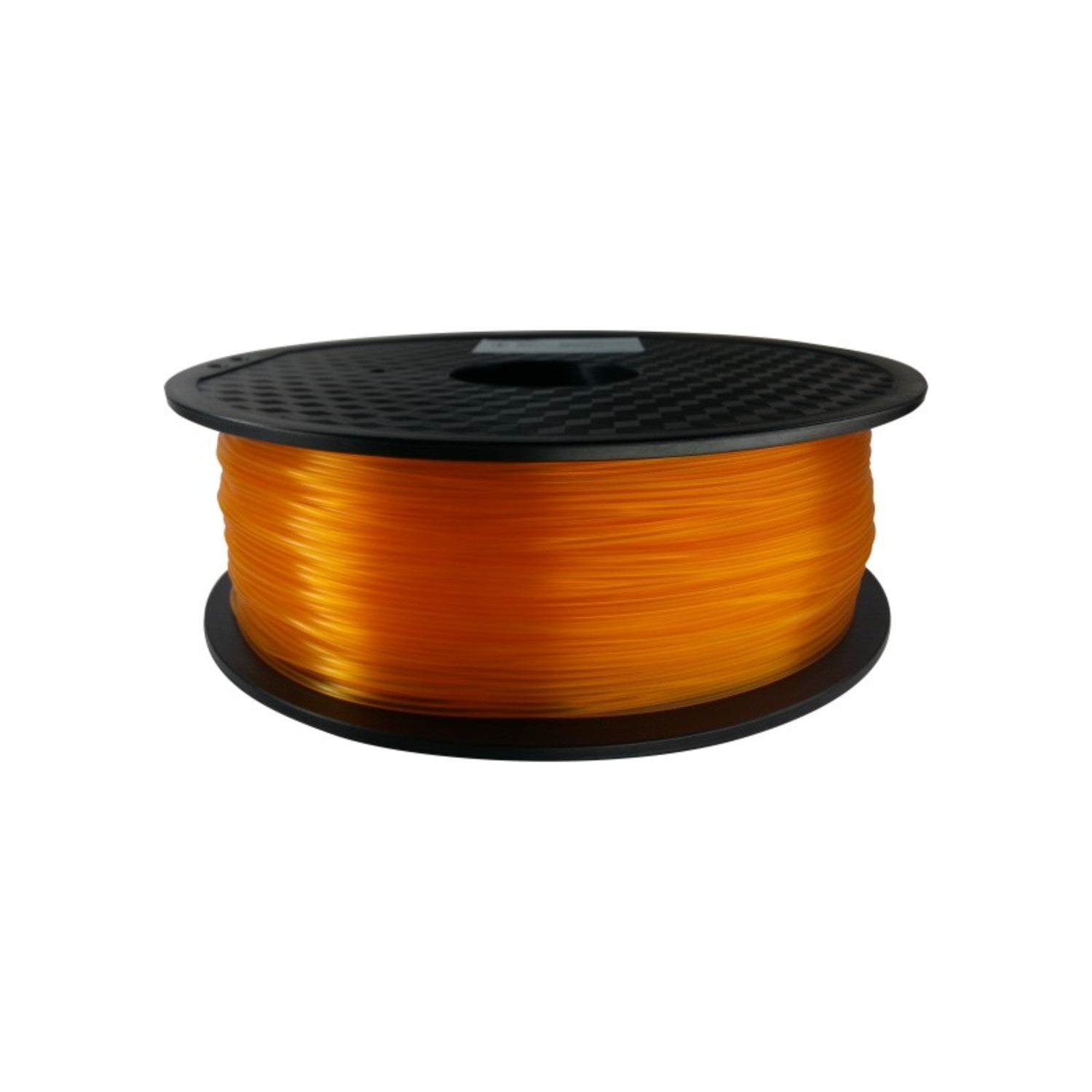 1.75mm, 1Kg Roll of Transparent Orange PLA Filament for 3D Printing