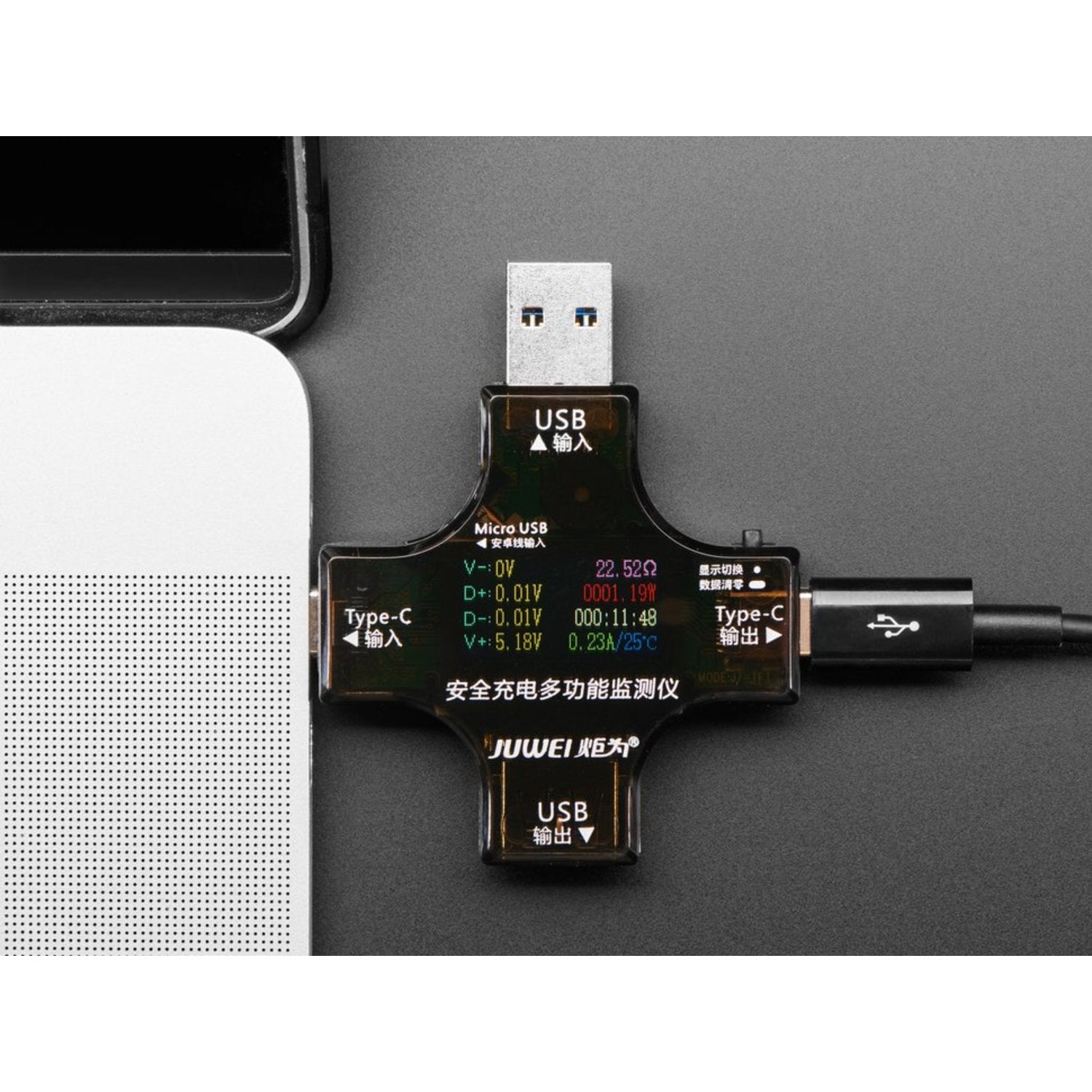 Versatile All - in - One USB A and C Digital Testing Device