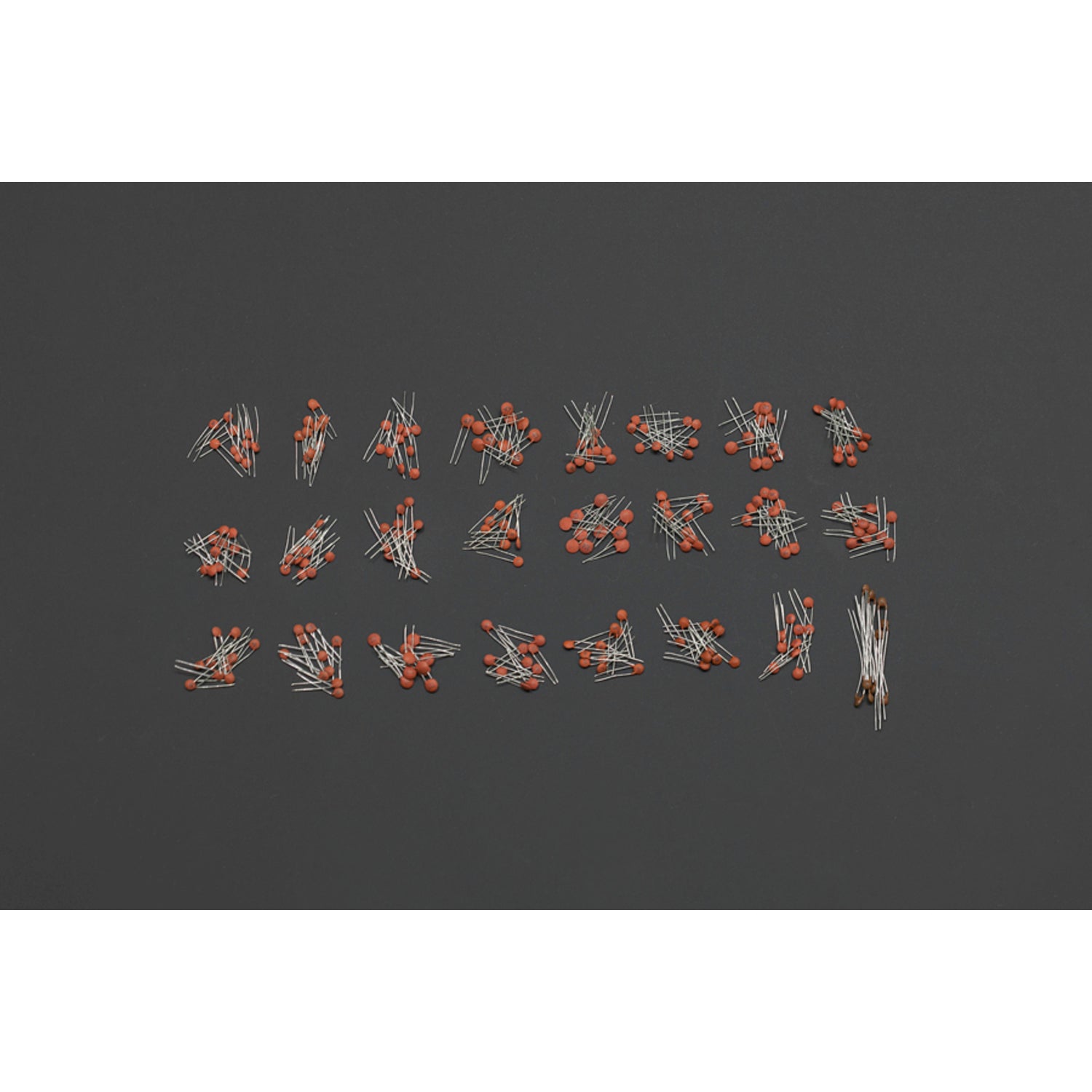 250-Piece Pack of Ceramic Capacitors for Electronic Experiments