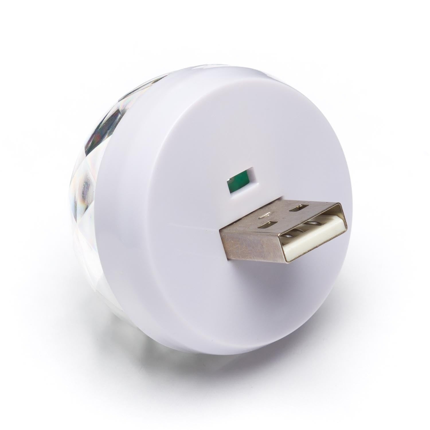 Compact Miniature USB-Powered LED Disco Stage Lighting Fixture