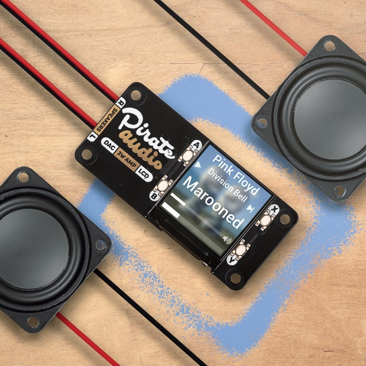 Pirate Audio: 3W High - Fidelity Stereo Amp for Raspberry Pi