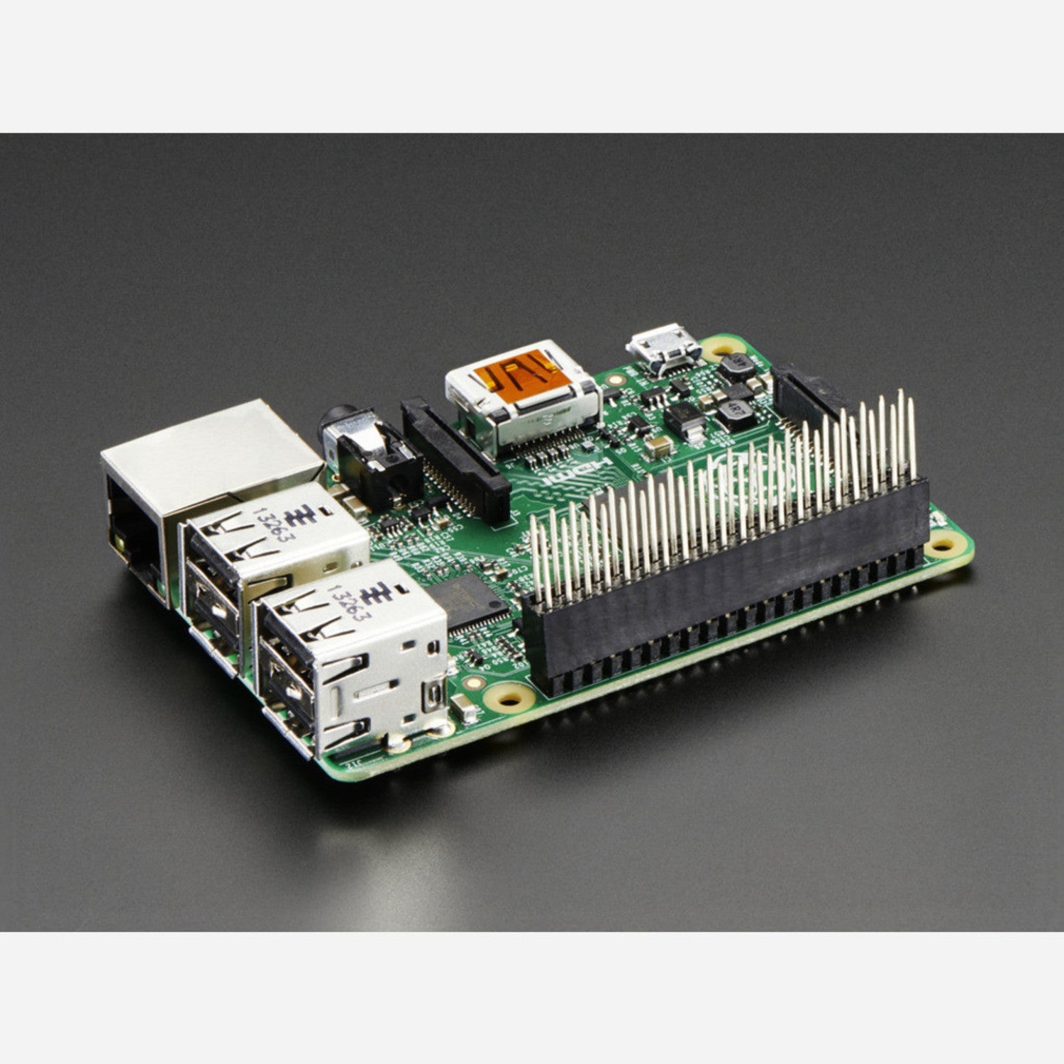 Extra-long 2x20 Pins GPIO Stacking Header Compatible with Raspberry Pi A+/B+/Pi 2/Pi 3