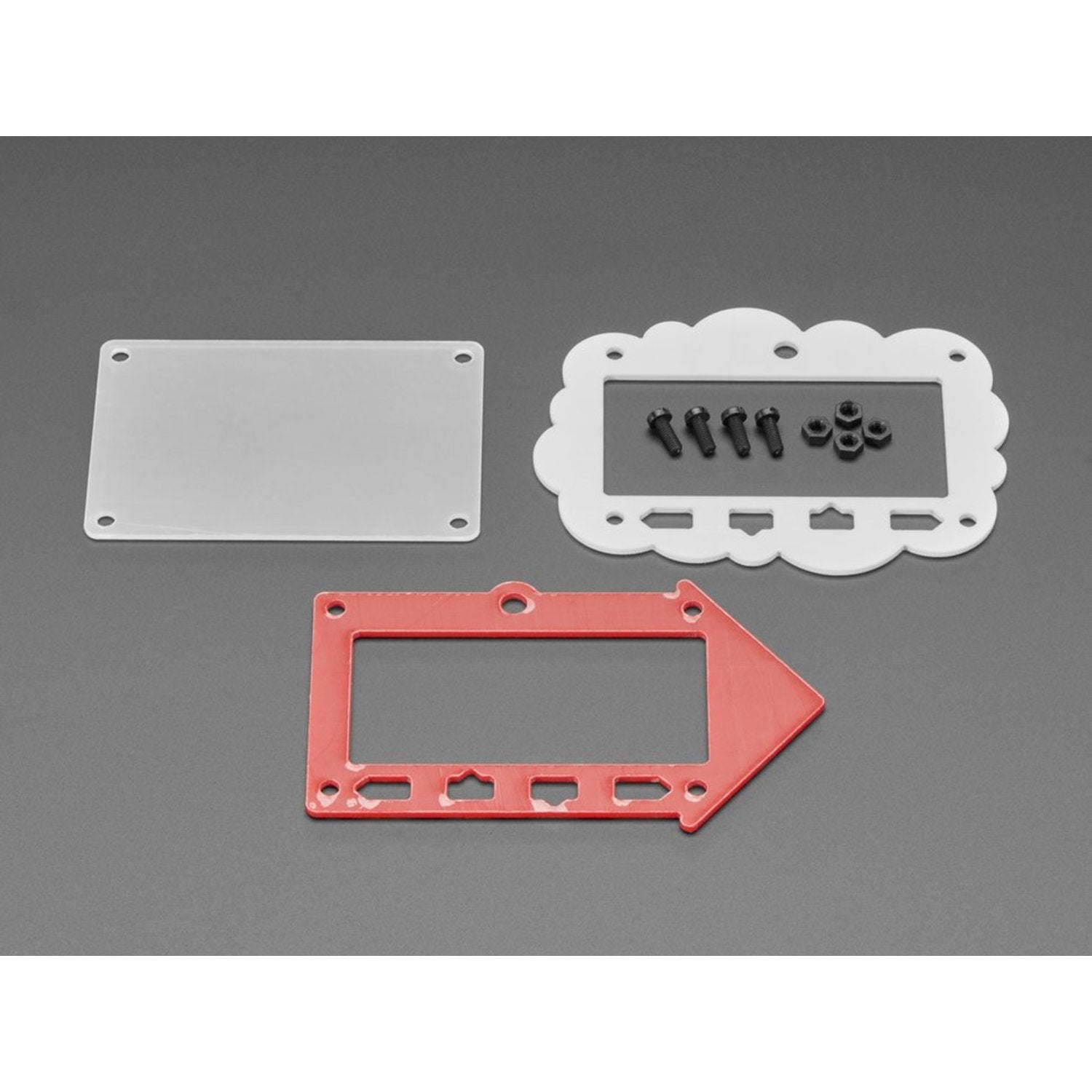 Adafruit MagTag Acrylic Enclosure and Hardware Assembly Kit with Two Faceplate Choices