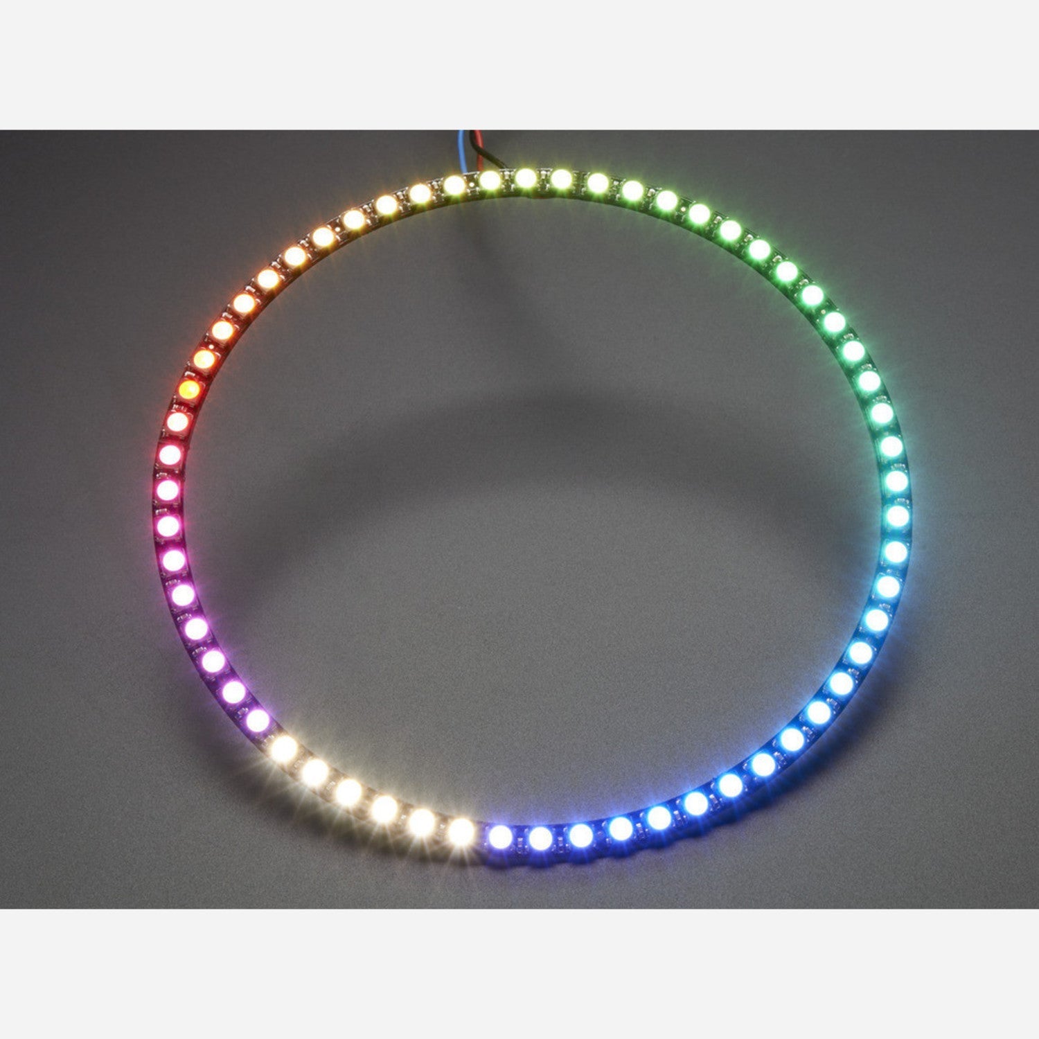 NeoPixel 1/4 60 Ring - 5050 RGBW LED with Integrated Drivers (Natural White ~4500K)