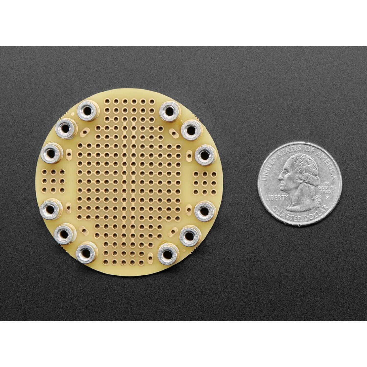 Circuit Playground Prototype Gadget - Bolt-on Permanent Prototype Board for Circuit Expansion