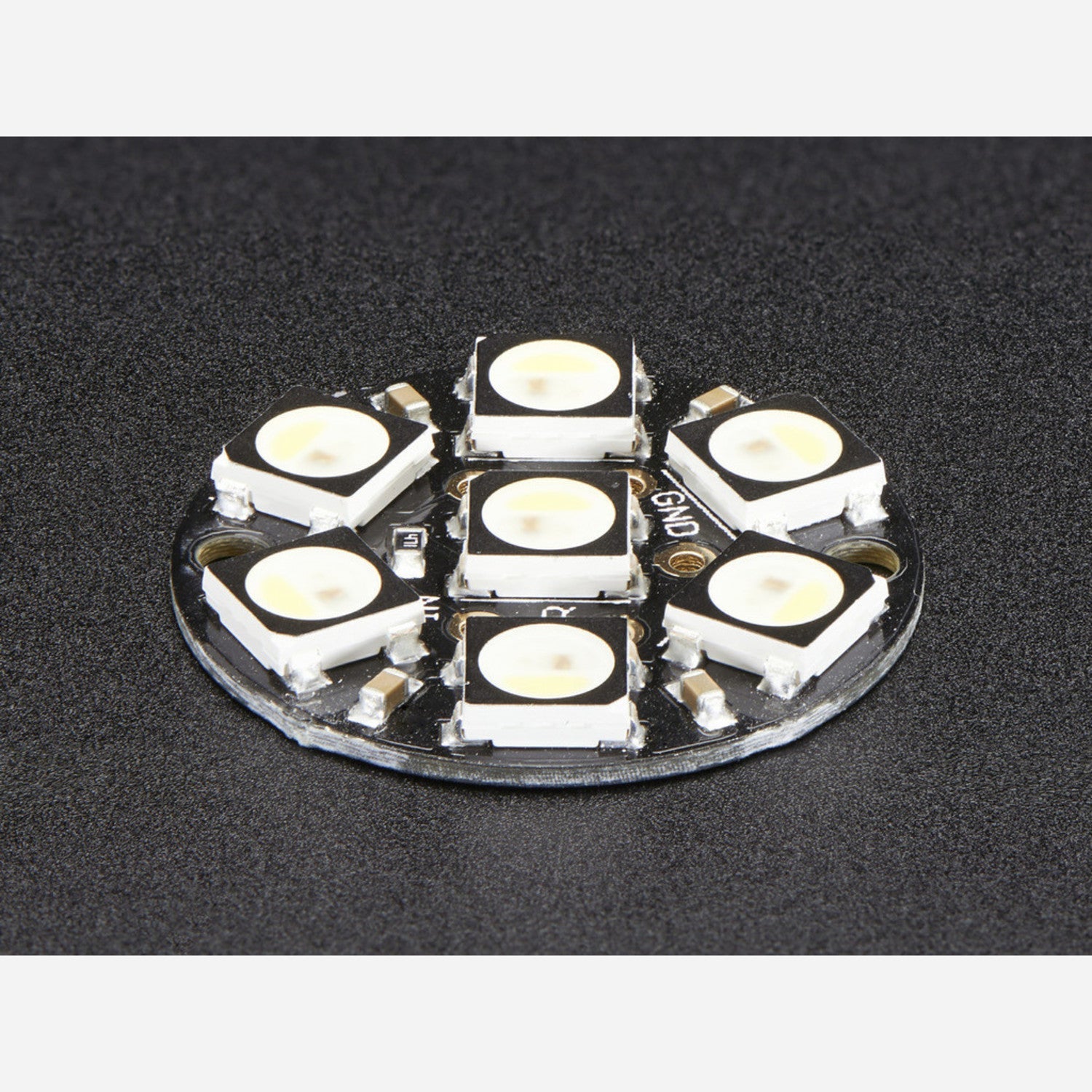 NeoPixel Jewel - 7pcs 5050 RGBW LEDs with Integrated Drivers, Cool White ~6000K