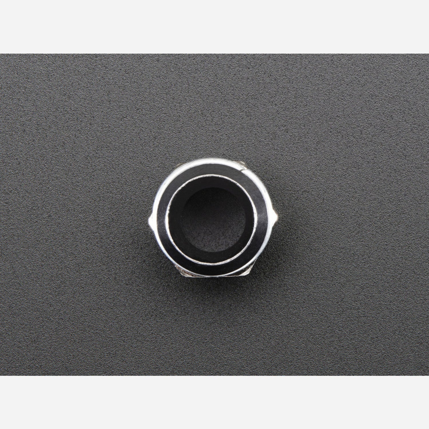 Pack of 5 - 5mm Chromed Metal Narrow Bevel LED Holders for LED Installation