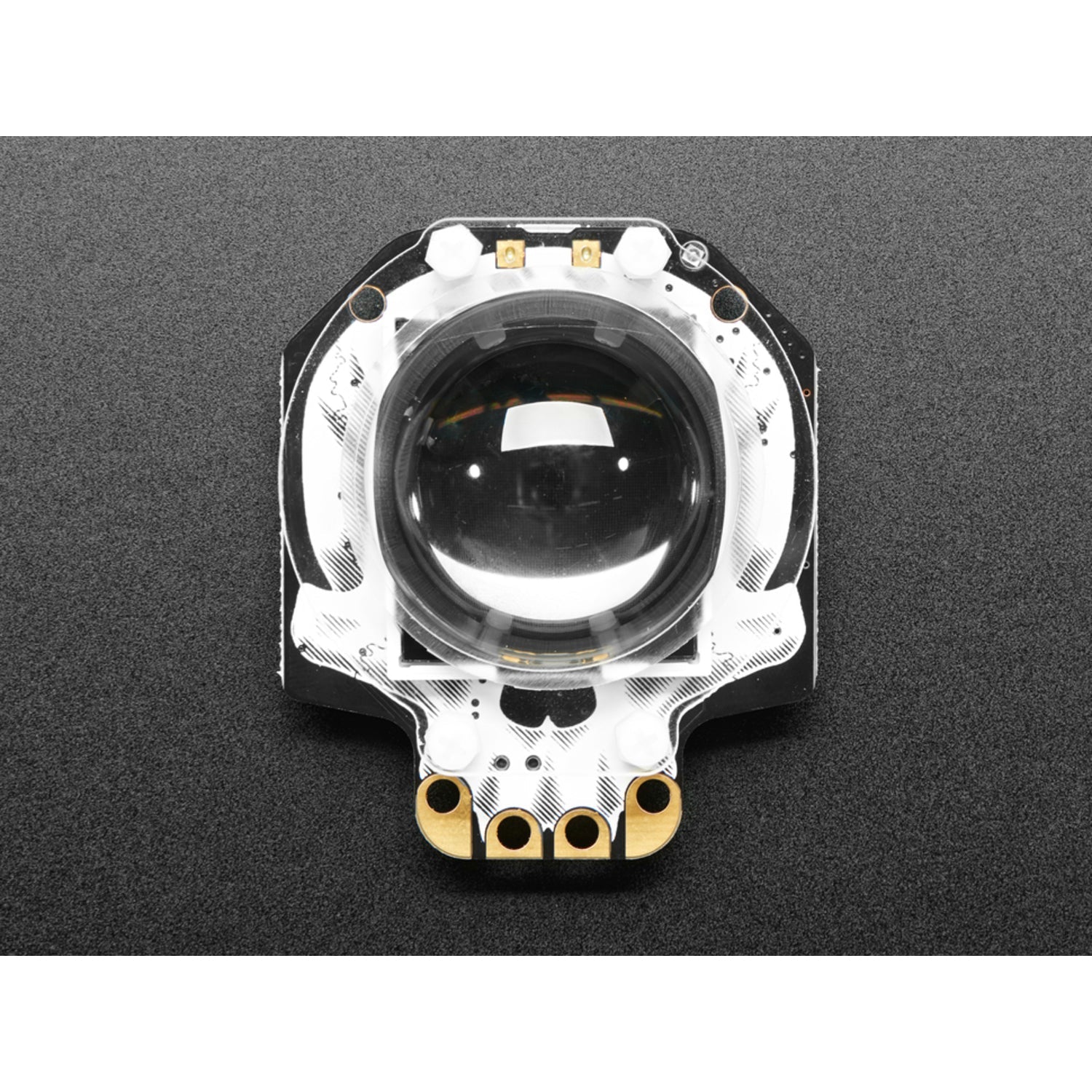 Laser - Cut Clear Acrylic Lens Holder & Hardware Kit for HalloWing